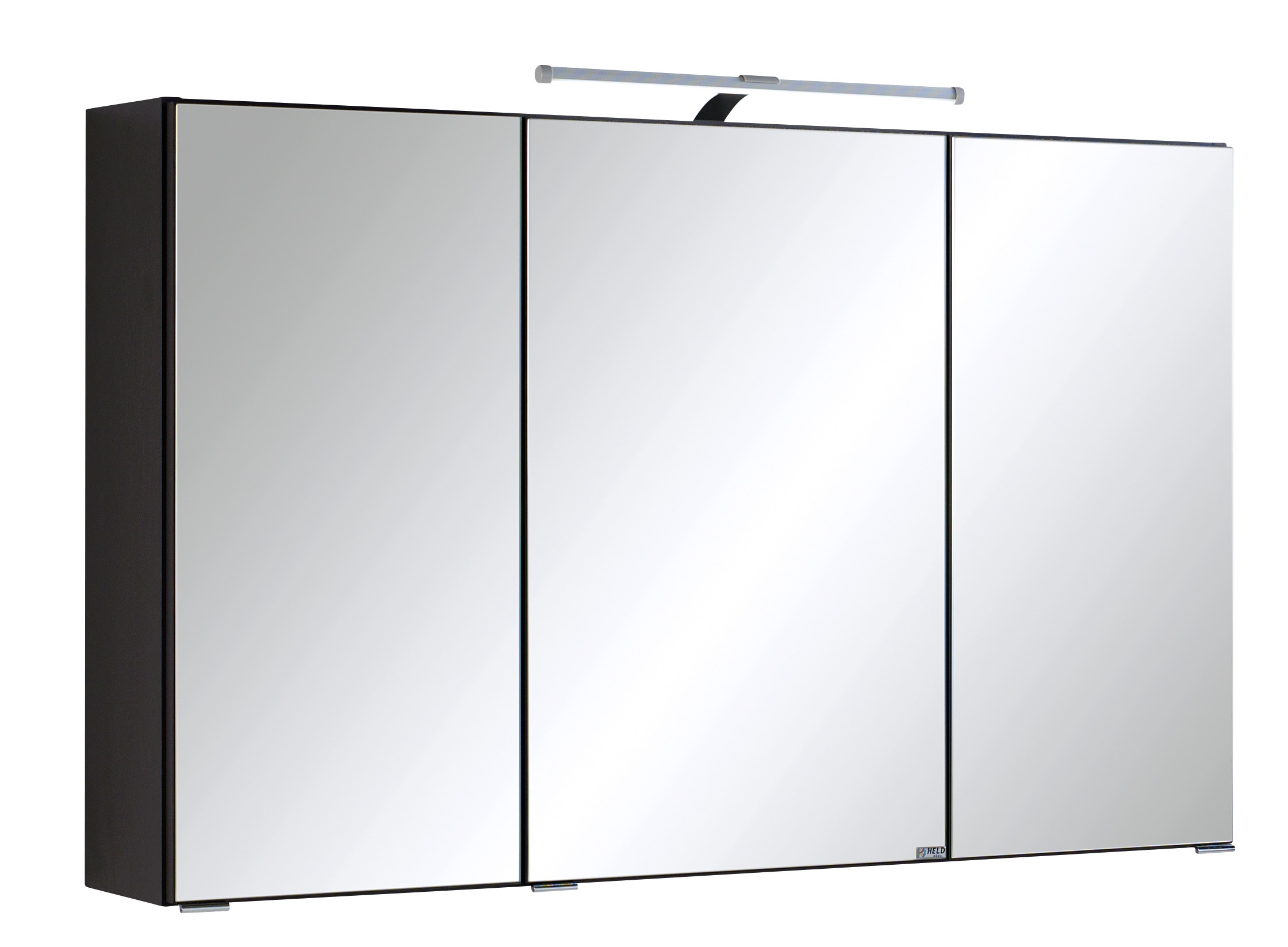 welltime Spiegelschrank "Cardiff", Breite 100 cm, mit Schalter und Steckdose