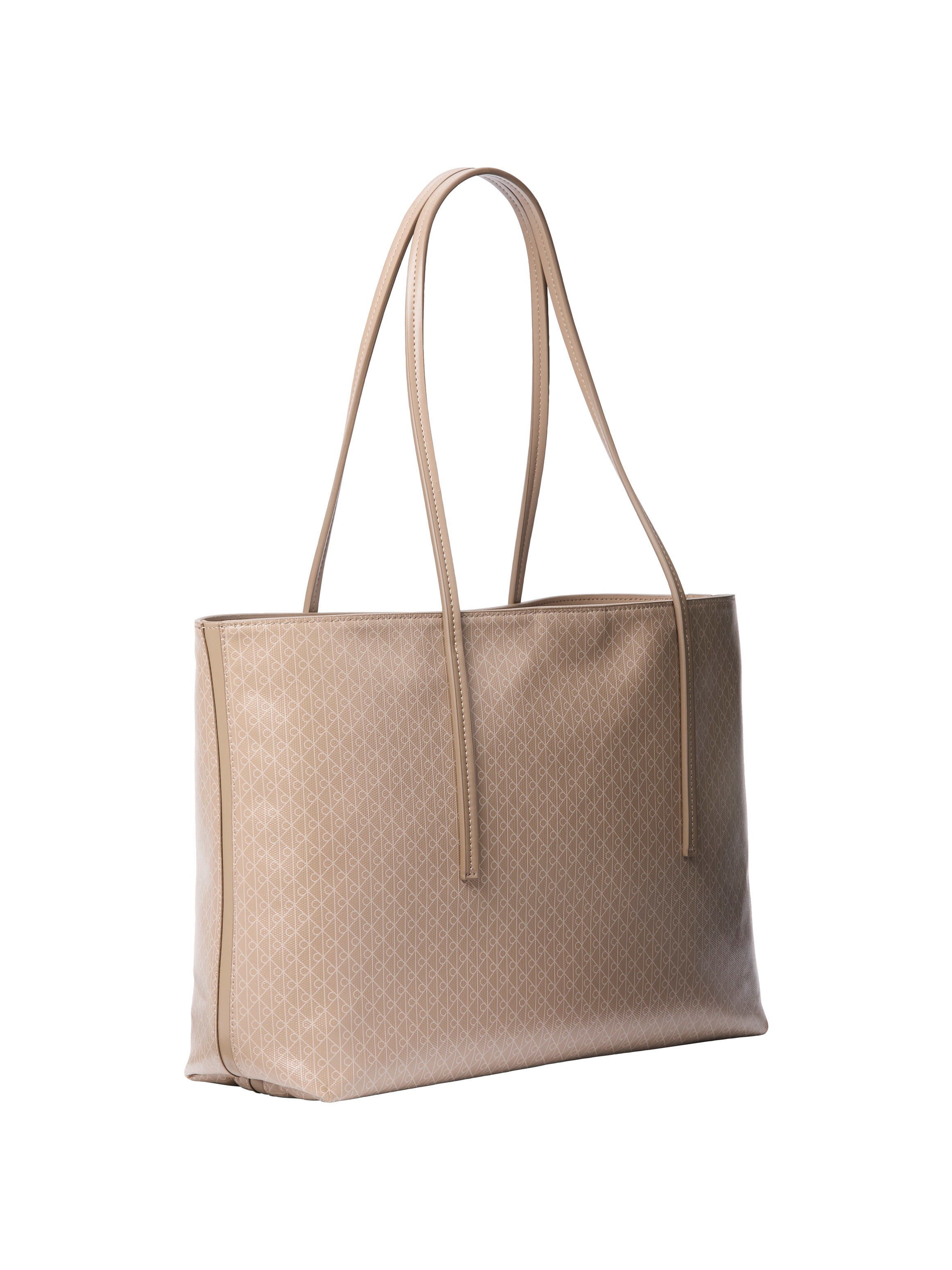 Calvin Klein Henkeltasche "AOP TOTE W/ POUCH ON STRAP" Umhängetasche, Schul günstig online kaufen