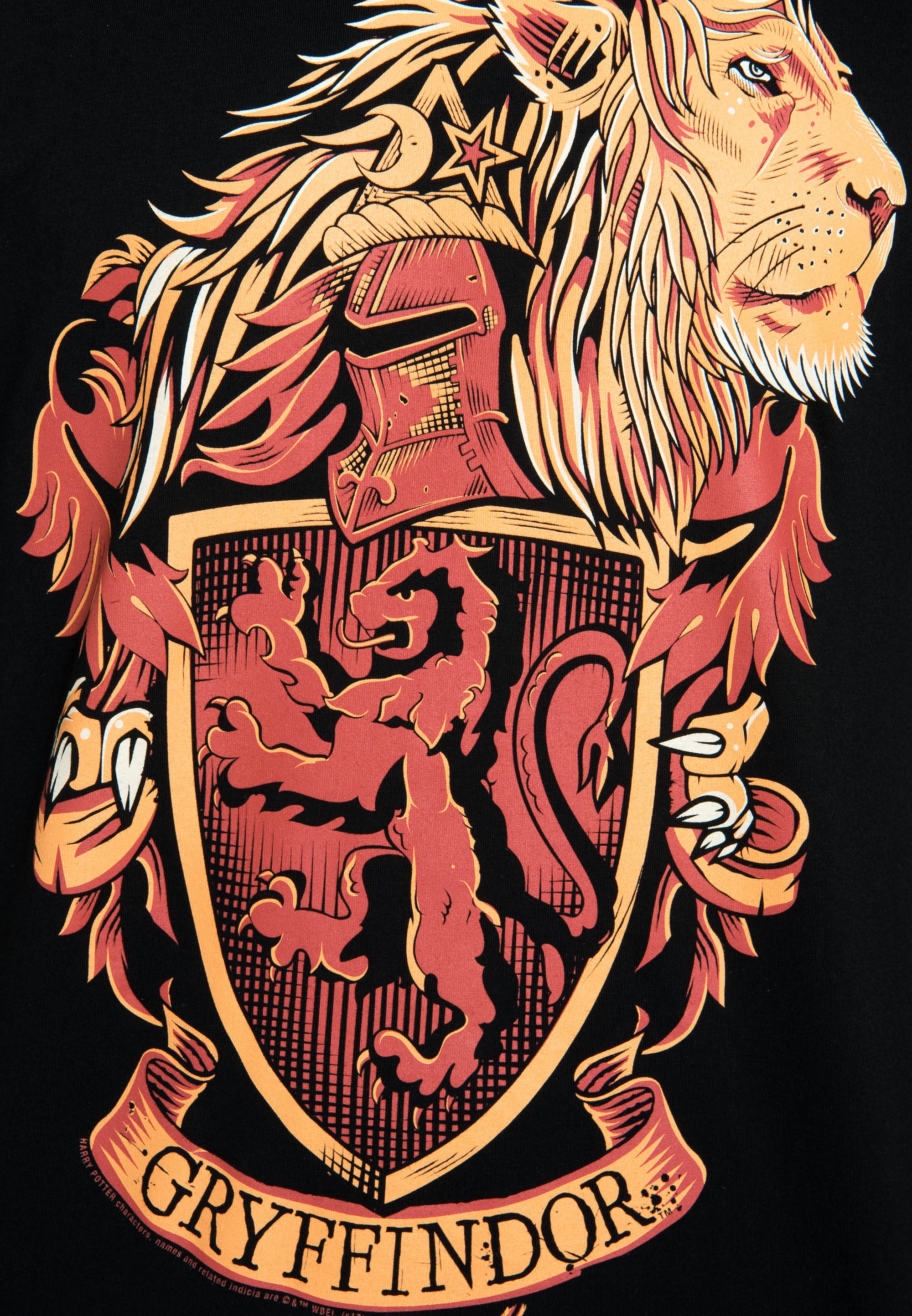 LOGOSHIRT T-Shirt »Harry Potter - Gryffindor Logo«, mit Harry Potter-Print