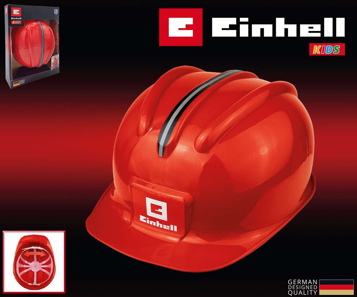 Happy People Spielzeug-Helm »EINHELL Kids Handwerker Helm«