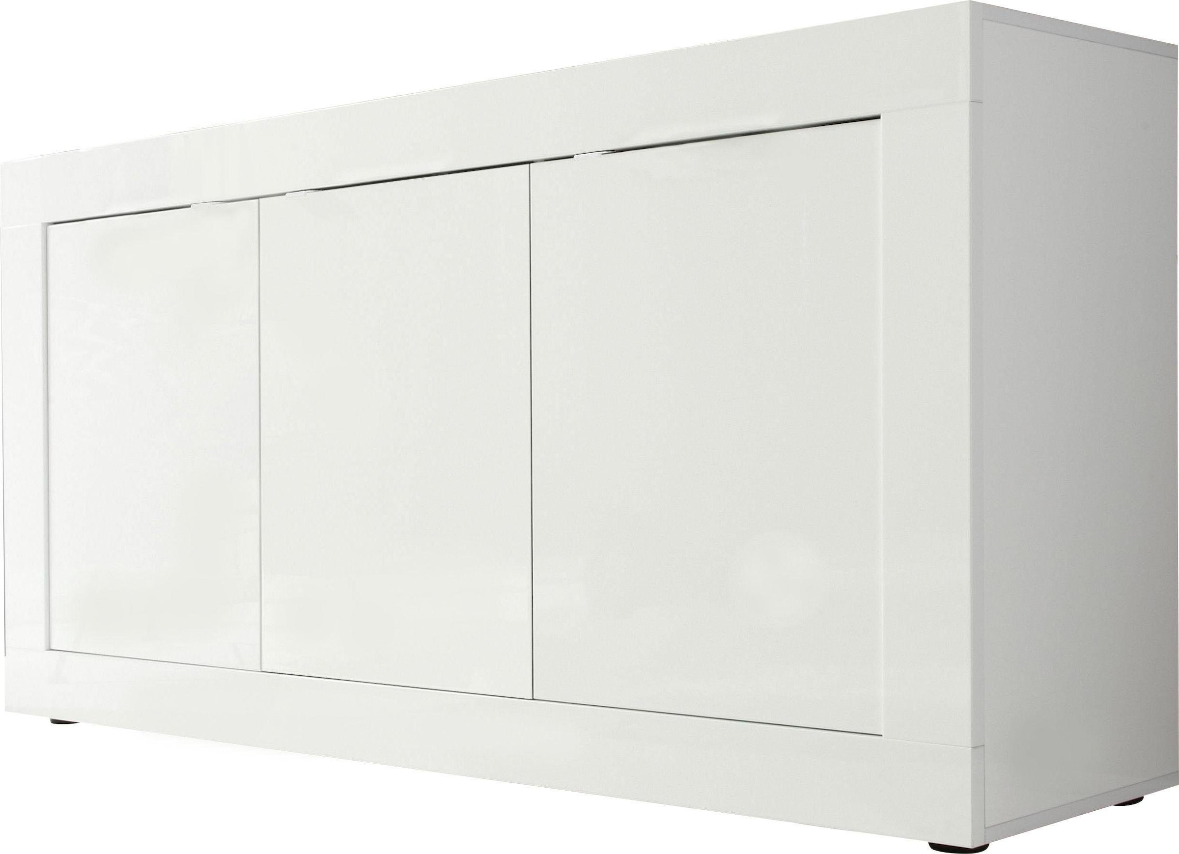 INOSIGN Sideboard »Basic Breite 160 cm, Kommode 3 Türen, Anrichte,«, Metallgriff, moderne Rahmenoptik, viel Stauraum, Farbauswahl