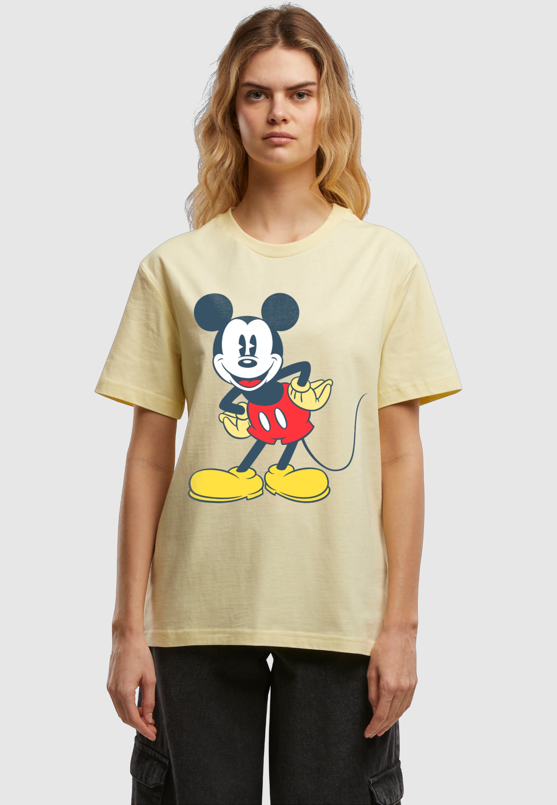 Merchcode T-Shirt "Merchcode Mickey Vintage Pose Tee" 1 Stk. günstig online kaufen