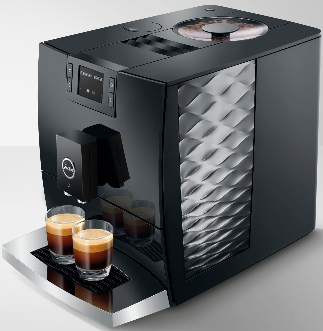 JURA Kaffeevollautomat »15599 C3 (EA)  Piano Black«