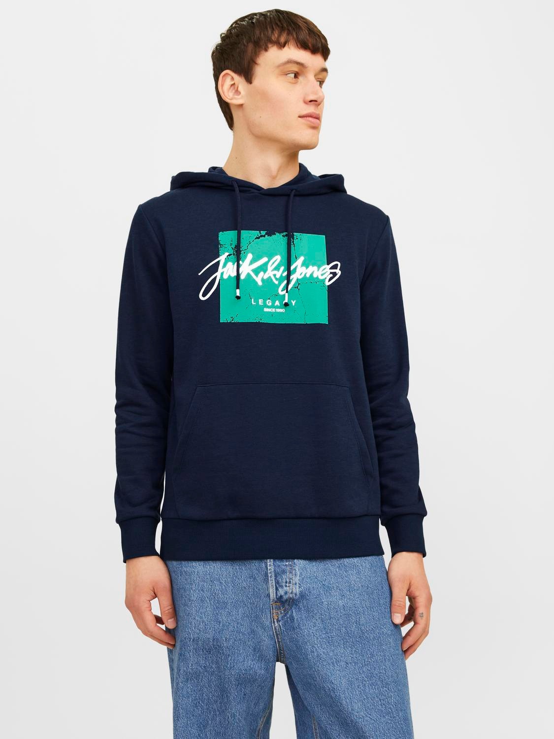 Jack & Jones Kapuzensweatshirt "JJTILEY SWEAT HOOD"