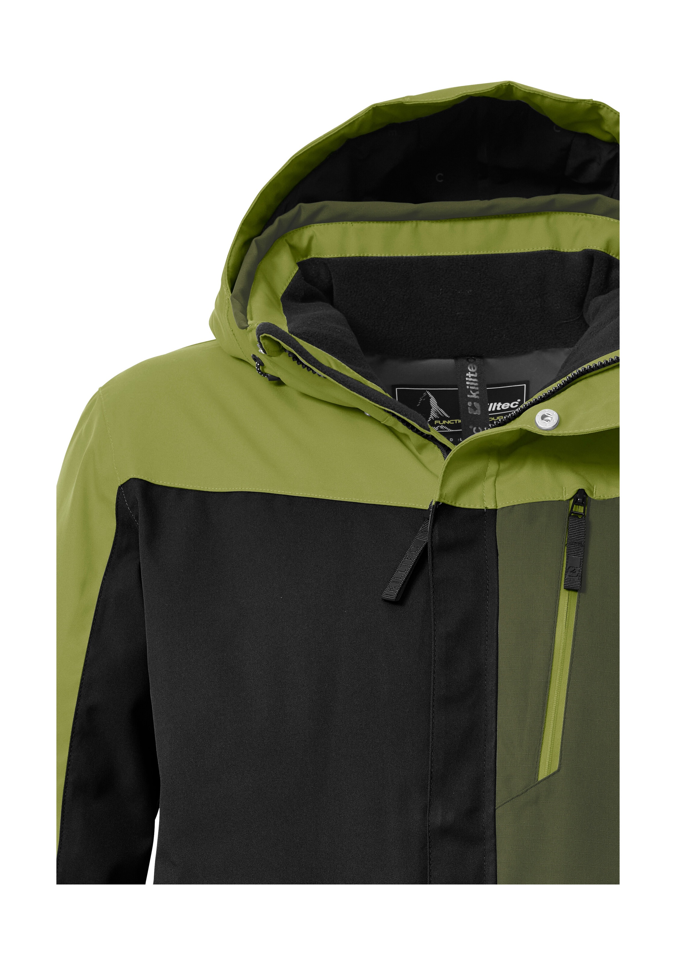 Killtec Skijacke »KSW 52 MN SKI JCKT«, Wasserdichte, atmungsaktive Herrenjacke mit Schneefang und Taschen