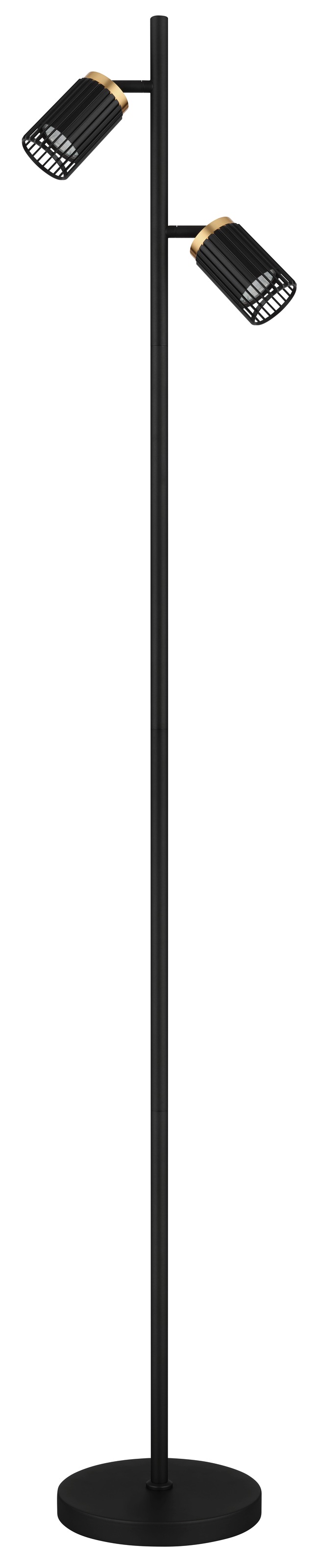 GLOBO LIGHTING Stehlampe »KORBEN«, Leuchtmittel GU10 | ohne Leuchtmittel, Stehleuchte/Wohnzimmer/Schlafzimmer/Flur