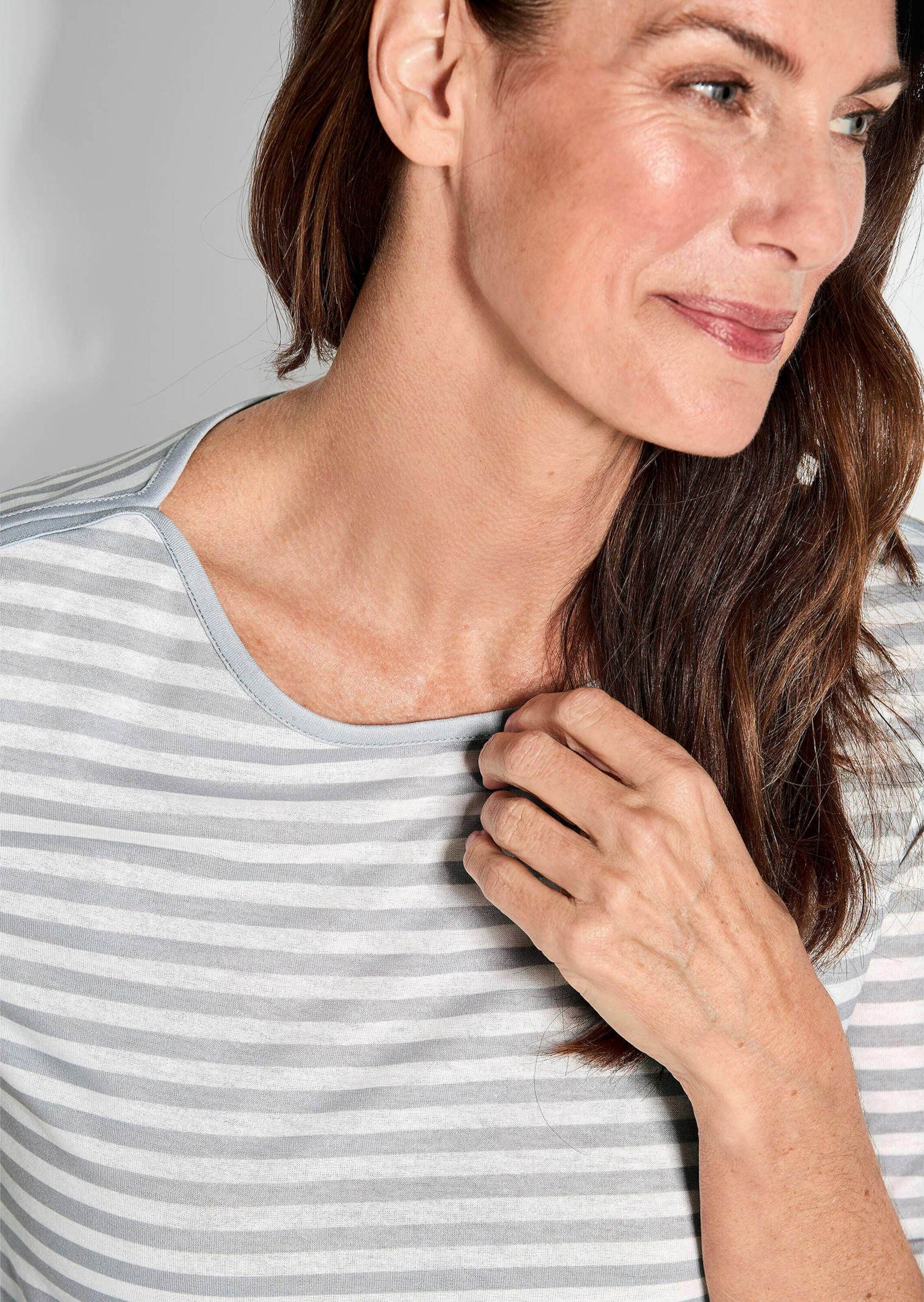 GOLDNER Kurzarmshirt »Stilvolles Streifenshirt für Damen«