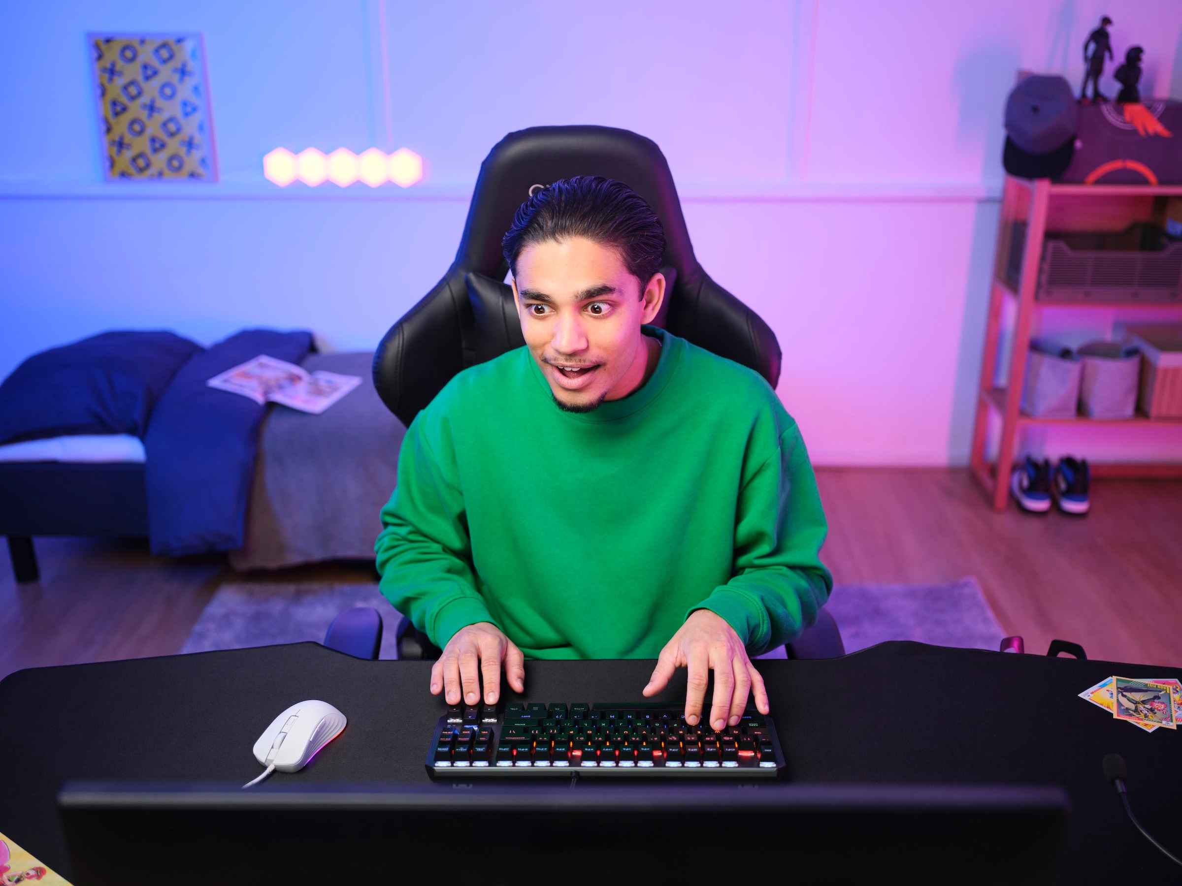 Trust Gaming-Maus »GXT924W Ybar+«, kabelgebunden