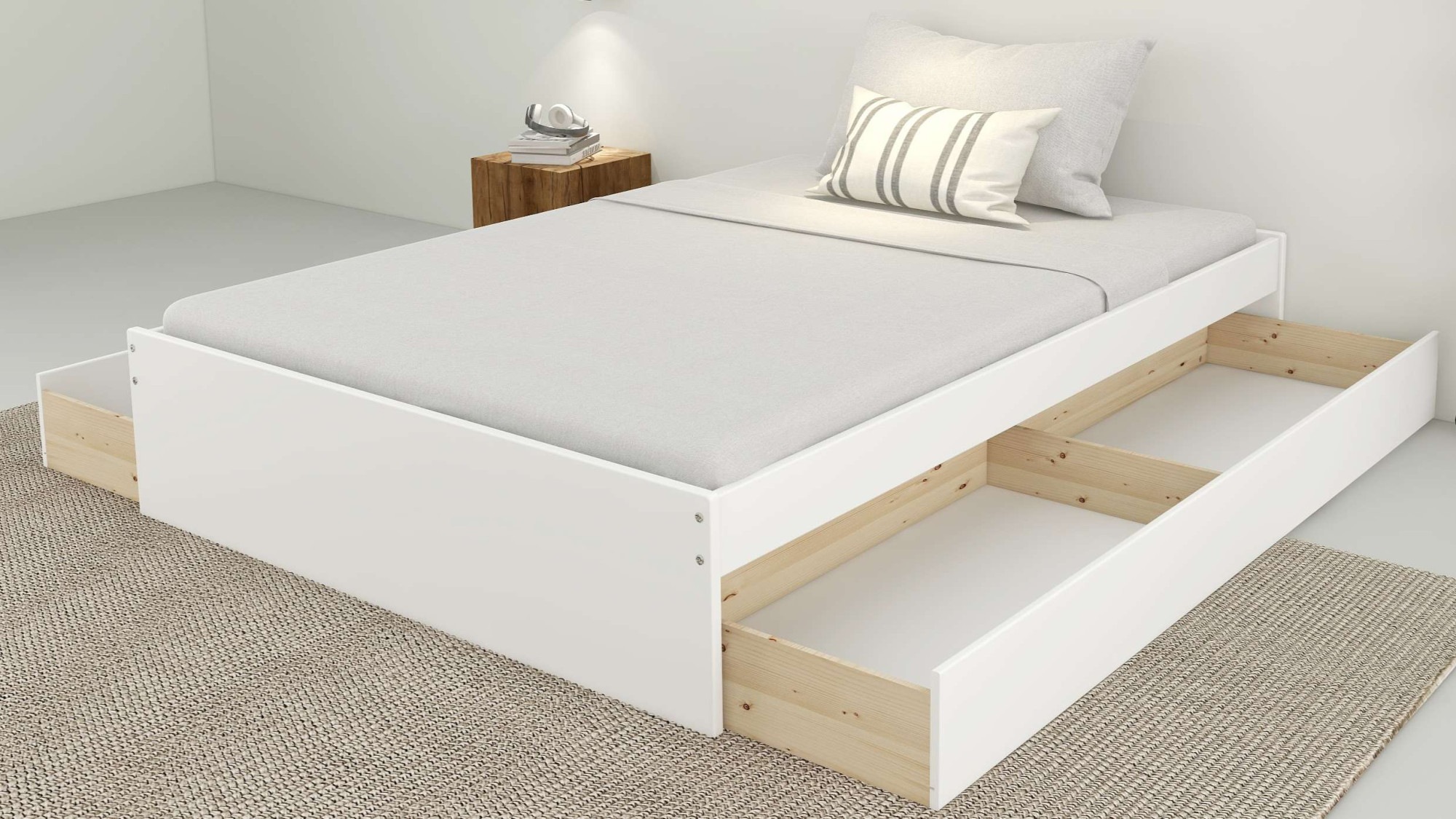 OTTO home Bettschubkasten "Magdala, Bettkasten, Schublade", Breite 199 cm, günstig online kaufen