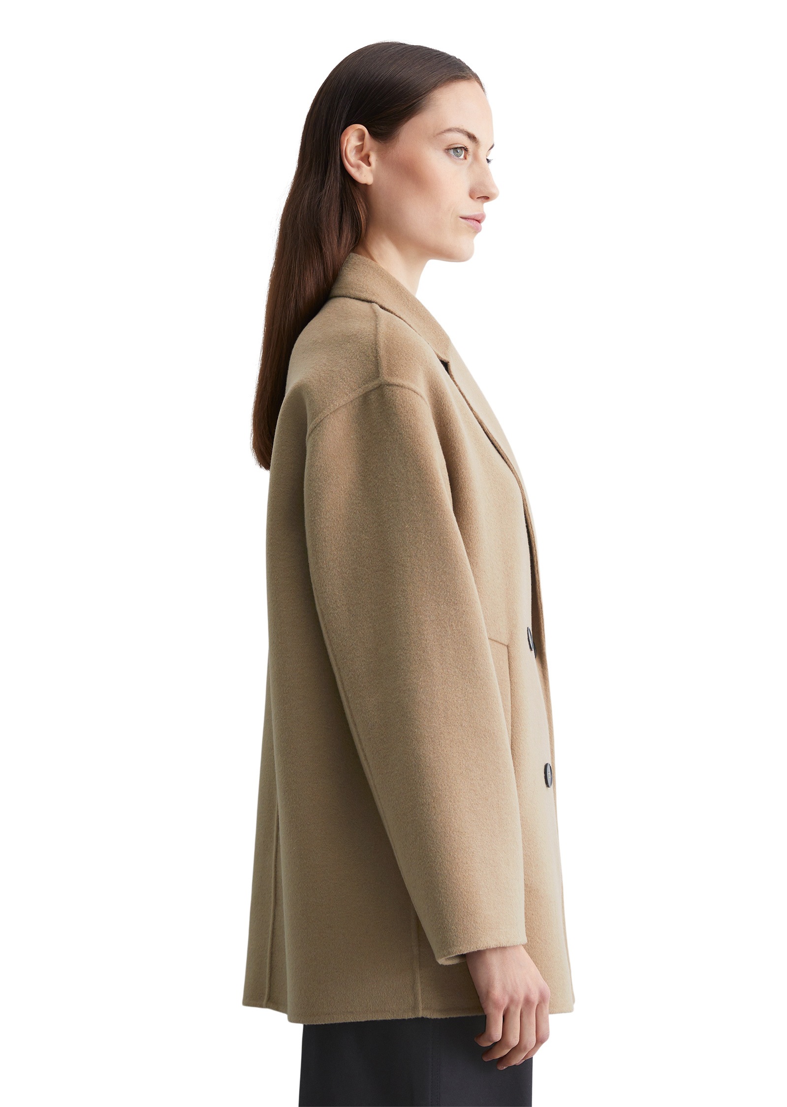 Marc O'Polo Outdoorjacke »aus Doubleface-Wolle-Mix«