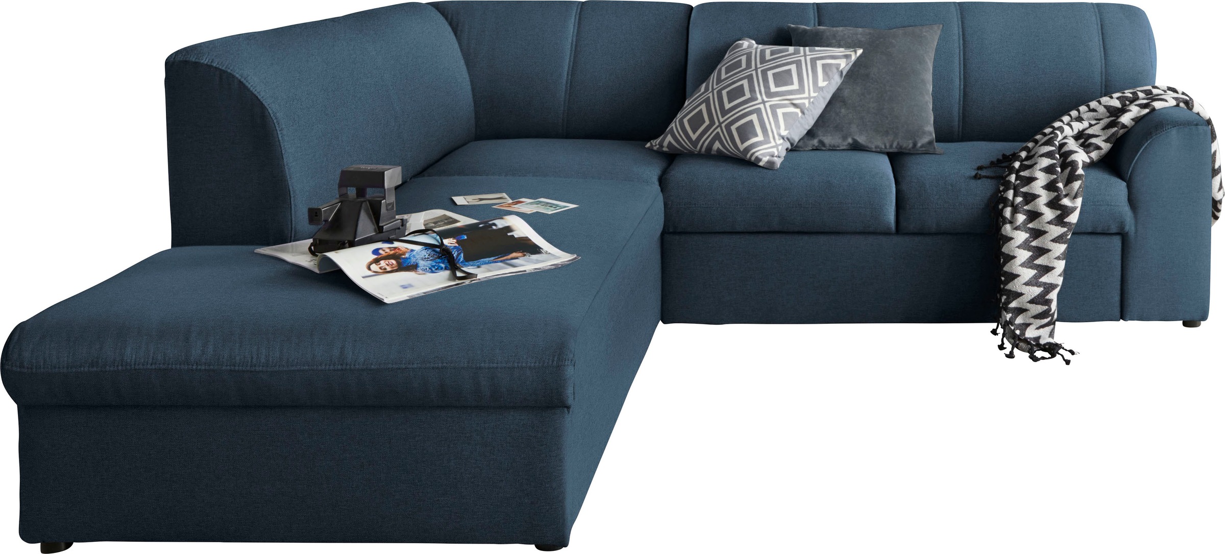 DOMO collection Ecksofa »Topper«, mit Ottomane, wahlweise mit Schlaffunktion kaufen