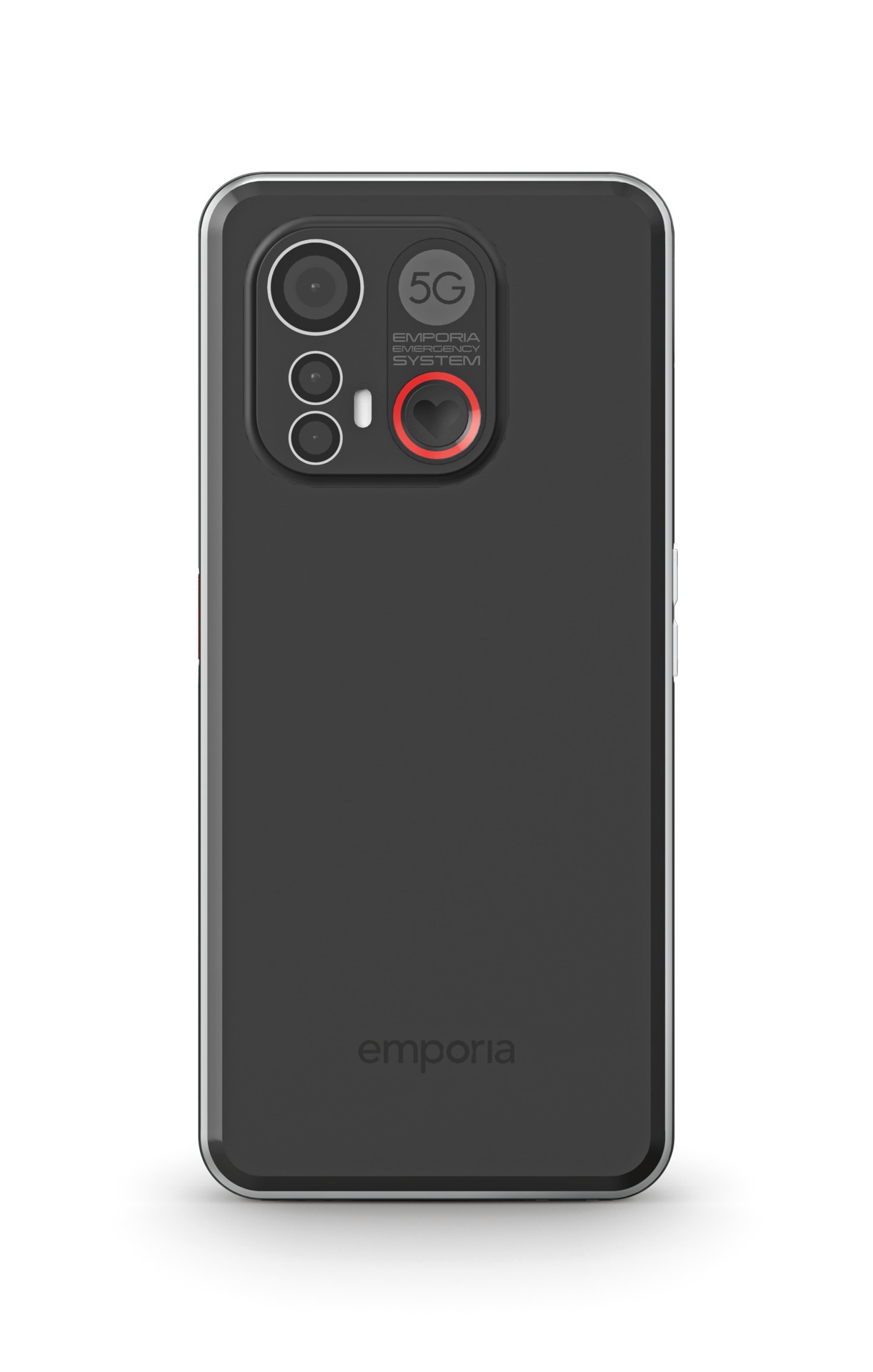 Emporia Smartphone »SMART.6«, Schwarz, 16,7 cm/6,58 Zoll, 128 GB Speicherplatz, 50 MP Kamera