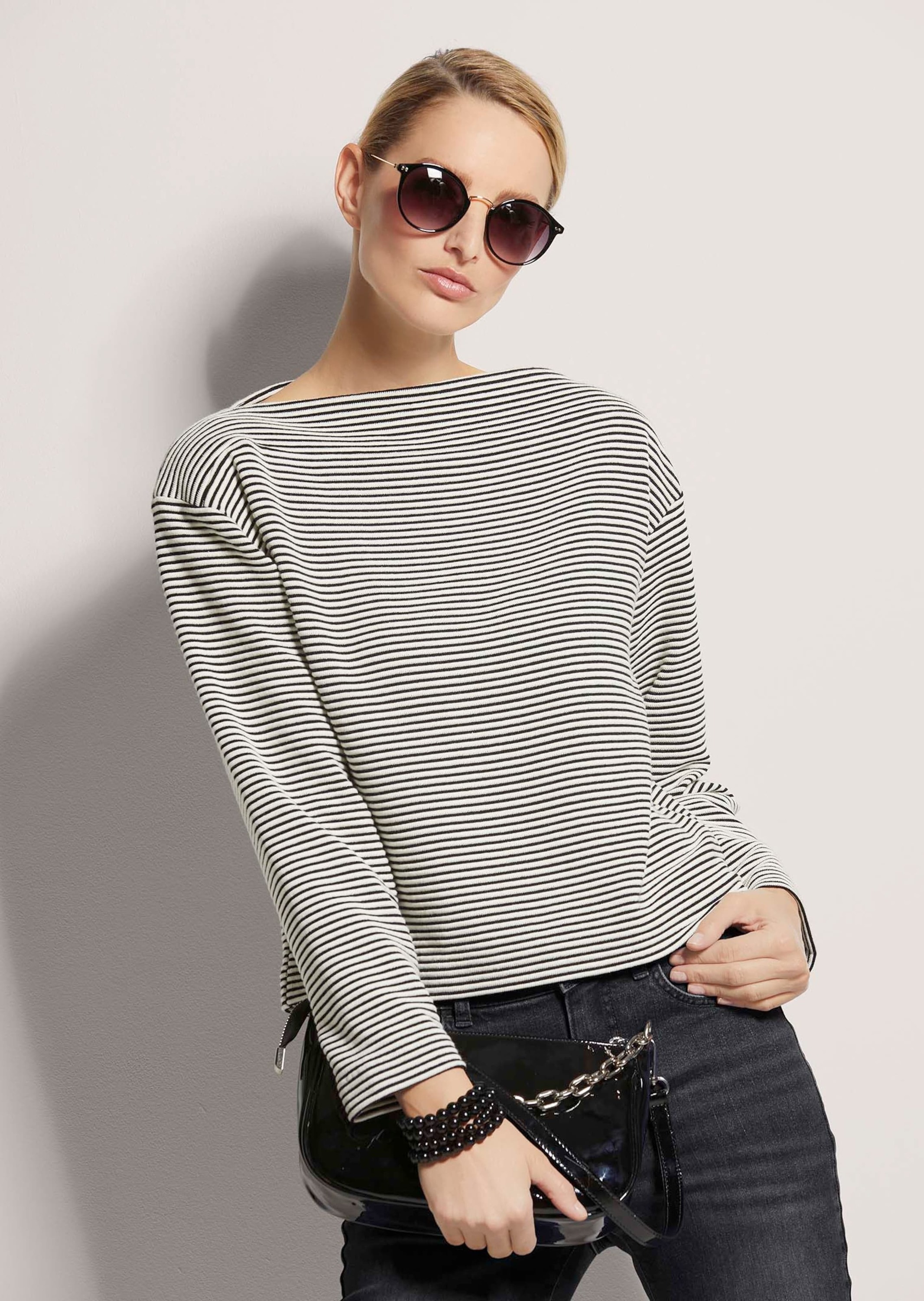 MADELEINE Langarmshirt »Sweatshirt Ringel-Shirt«