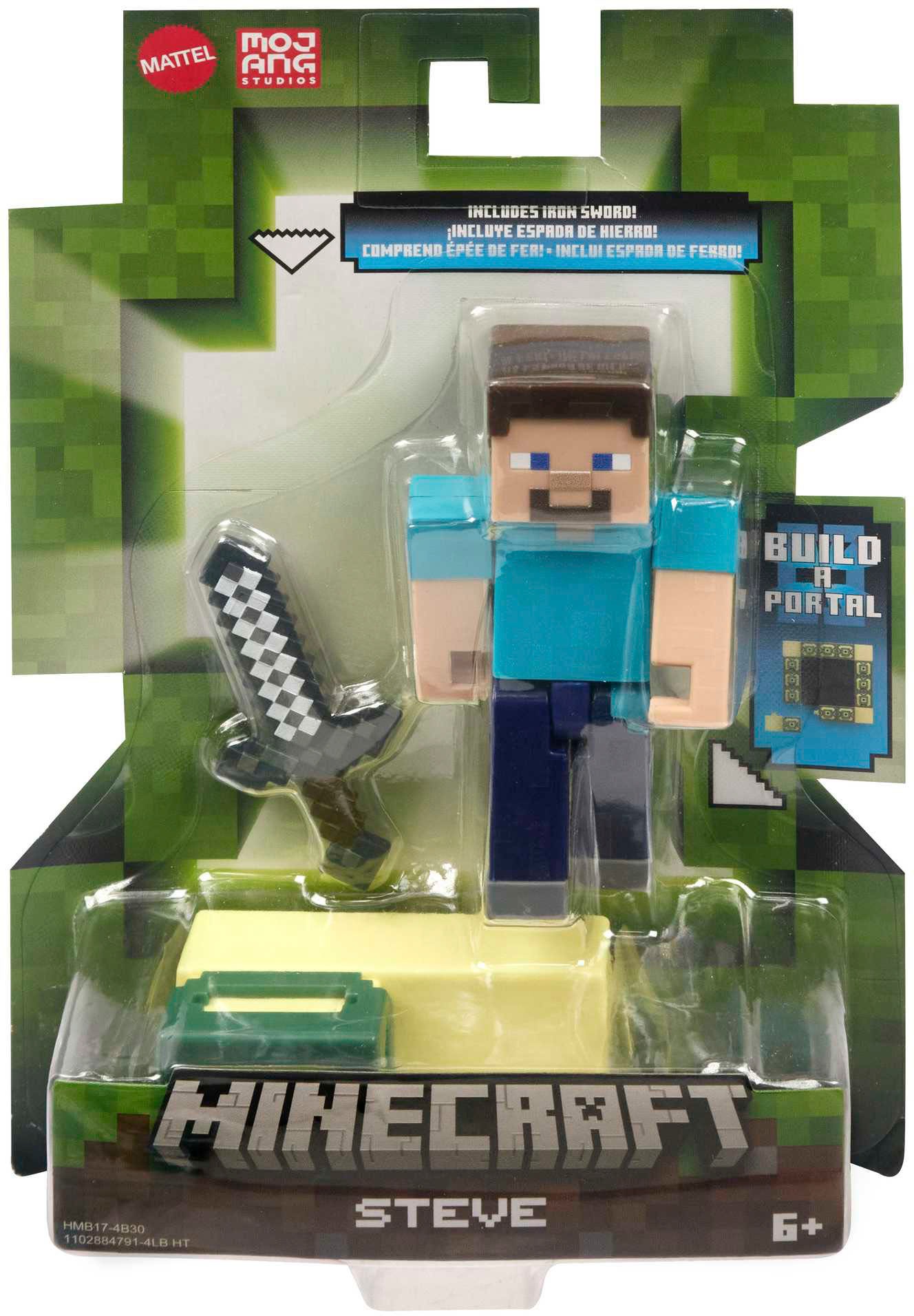 Mattel® Spielfigur »Minecraft, Core Figure Steve«