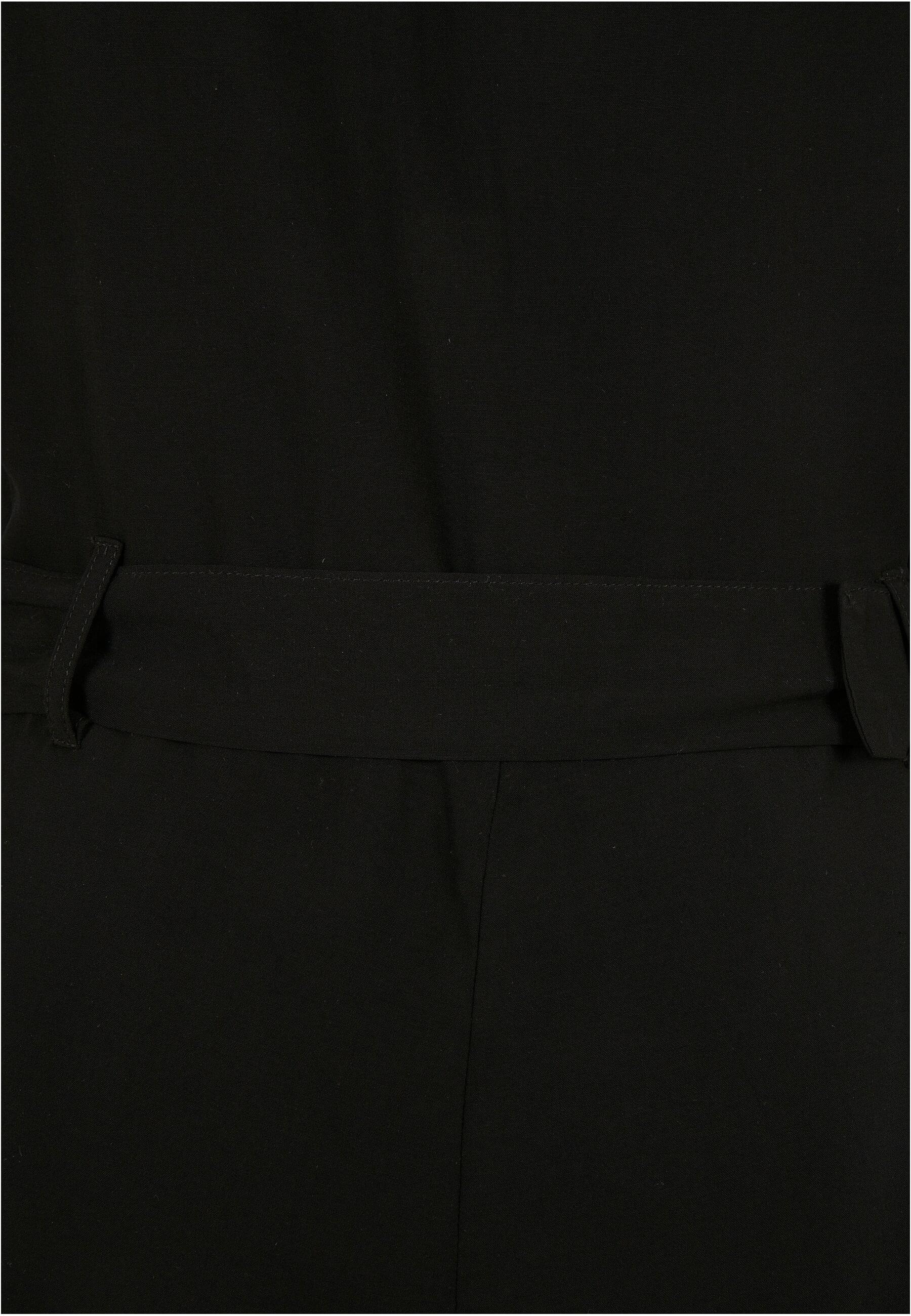 URBAN CLASSICS Jumpsuit »Urban Classics Damen Ladies Short Viscose Belt Jumpsuit«, (1 tlg.)