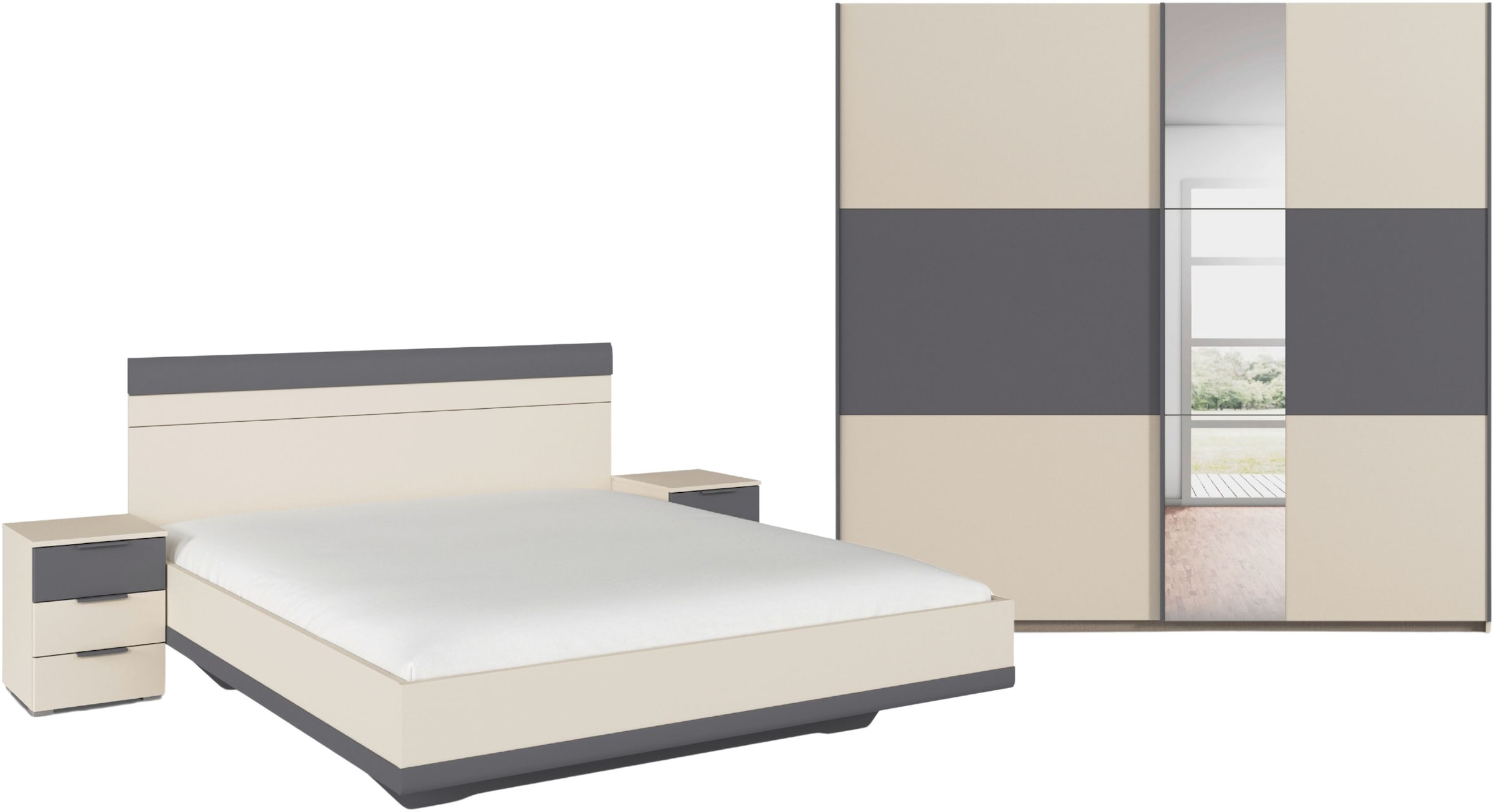 rauch Schlafzimmer-Set "Komplettschlafzimmer Schlafzimmer Schlafzimmermöbel günstig online kaufen