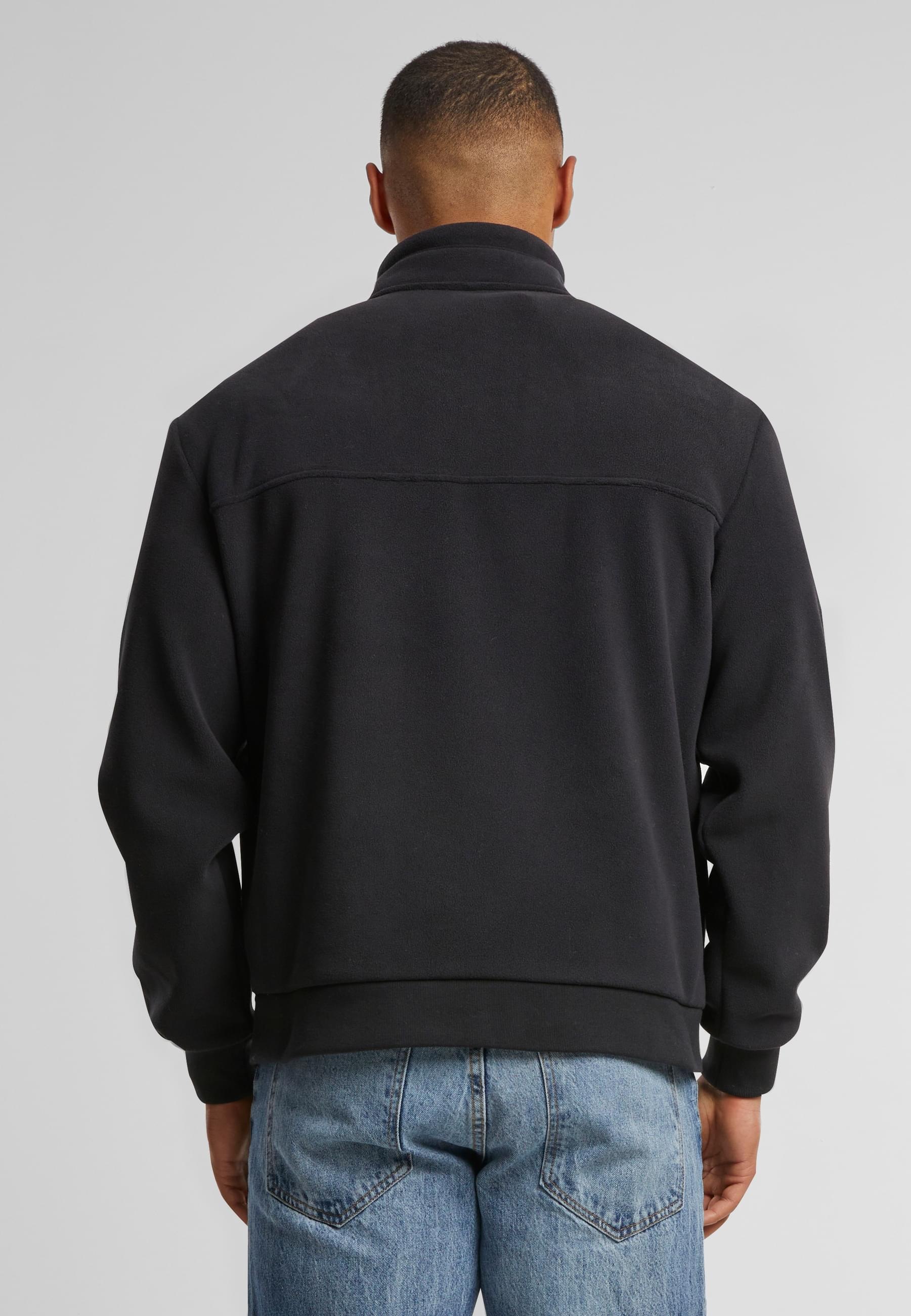 URBAN CLASSICS Allwetterjacke »Urban Classics Colour Block Polar Fleece Jacket«, (1 St.), ohne Kapuze