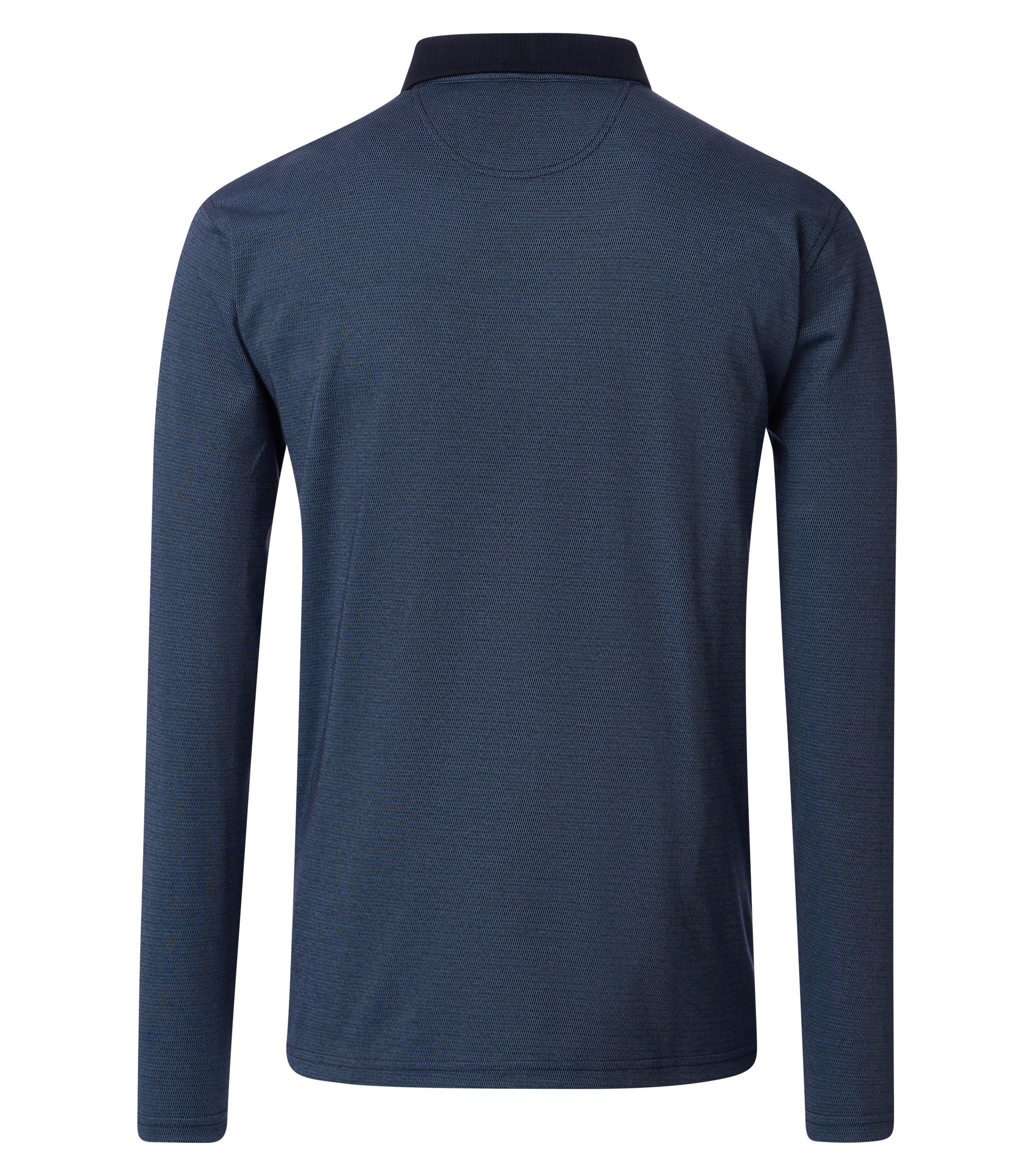 CASAMODA Langarm-Poloshirt »CASAMODA Polo-Shirt Langarm gestreift«