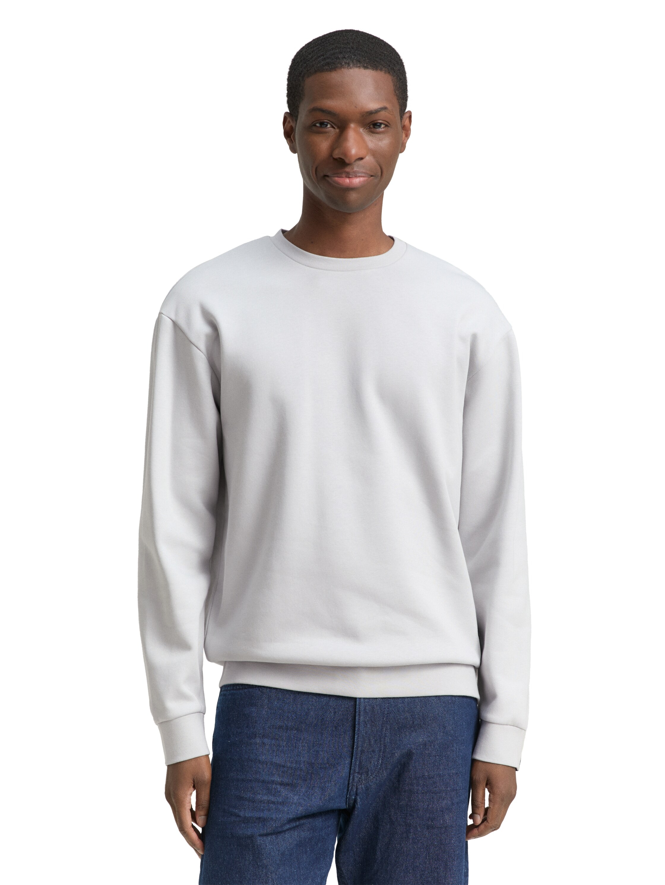 TOM TAILOR Denim Sweatshirt mit Logo Stickerei günstig online kaufen