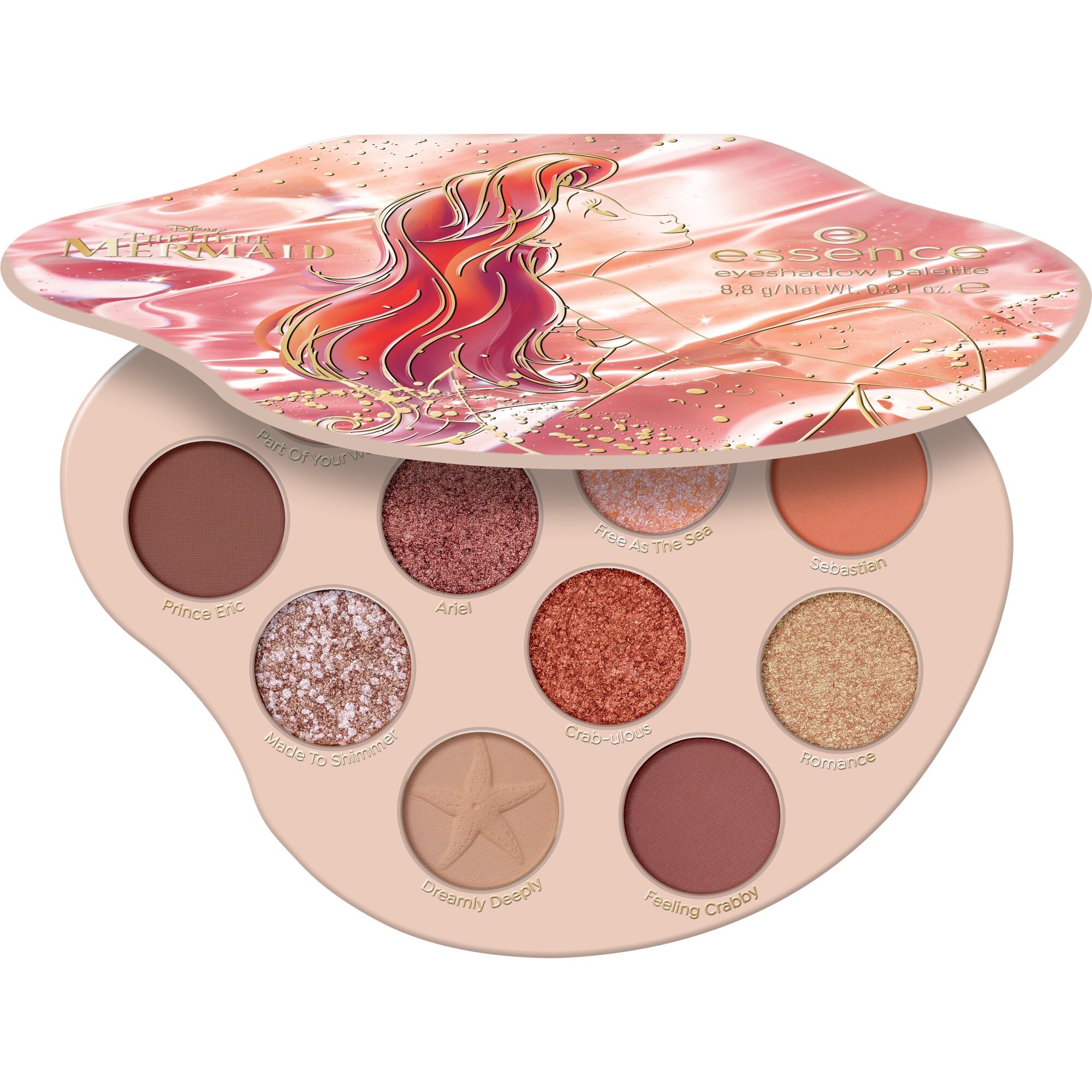 Essence Lidschatten-Palette »Disney THE LITTLE MERMAID eyeshadow palette«