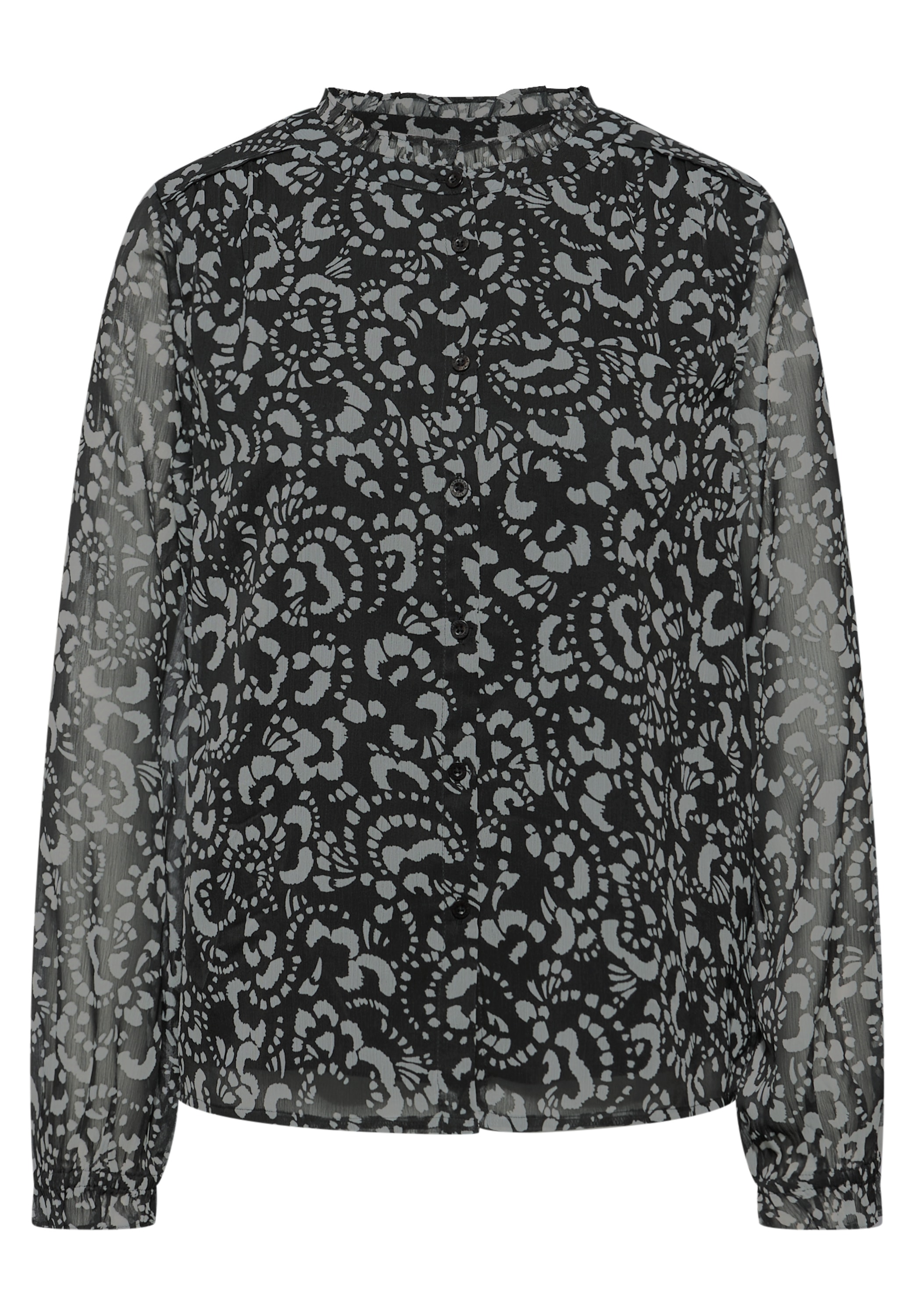 STREET ONE STUDIO Langarmbluse mit grafischem Muster