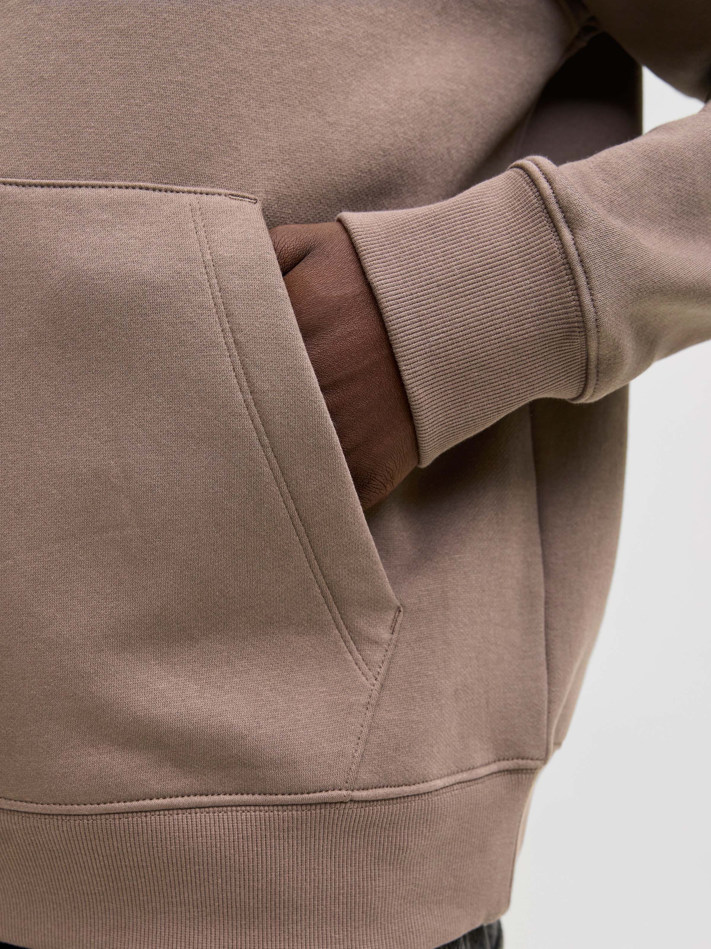 Thumbnail - Jack & Jones PlusSize Kapuzensweatshirt "JJESTAR JJ SWEAT HOOD NOOS PLS", mit Kängurutasche