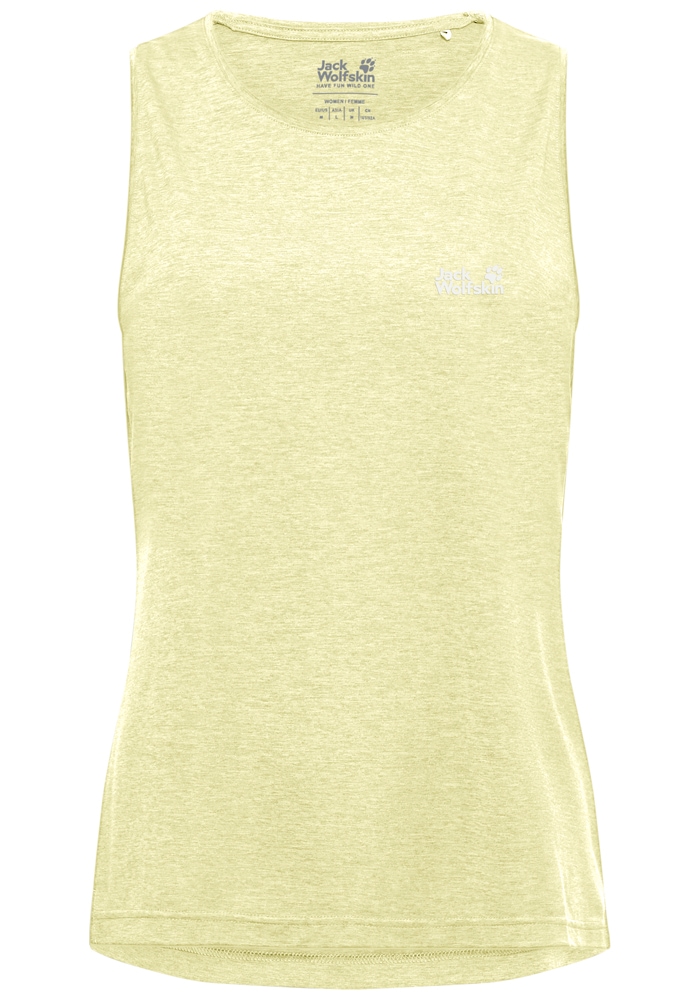 Jack Wolfskin Tanktop »WILDTRAIL TANK TOP W« sportlicher Stil, ohne Verschluss, mit Rundhalsausschnitt