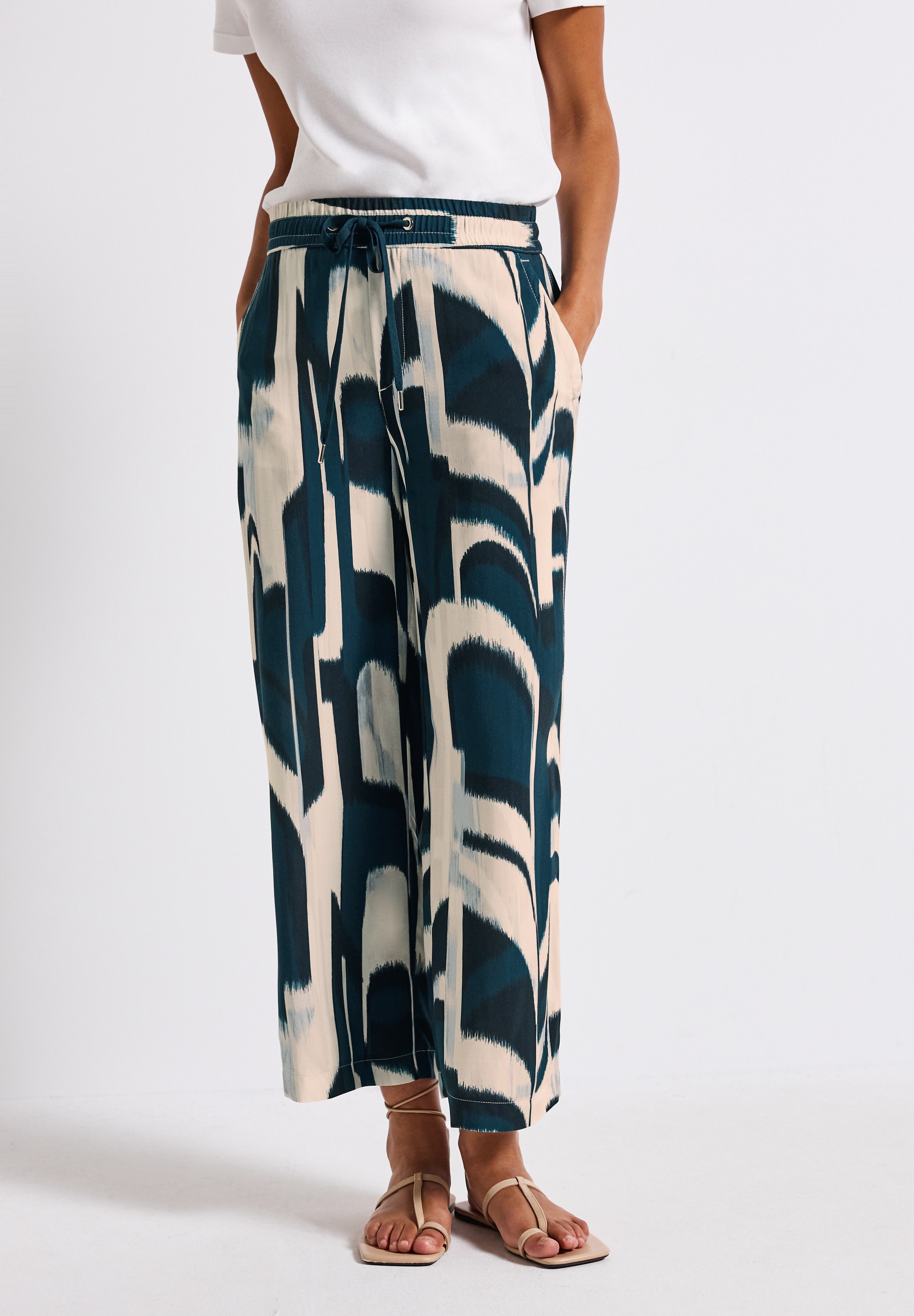STREET ONE Marlene-Hose, High Waist günstig online kaufen