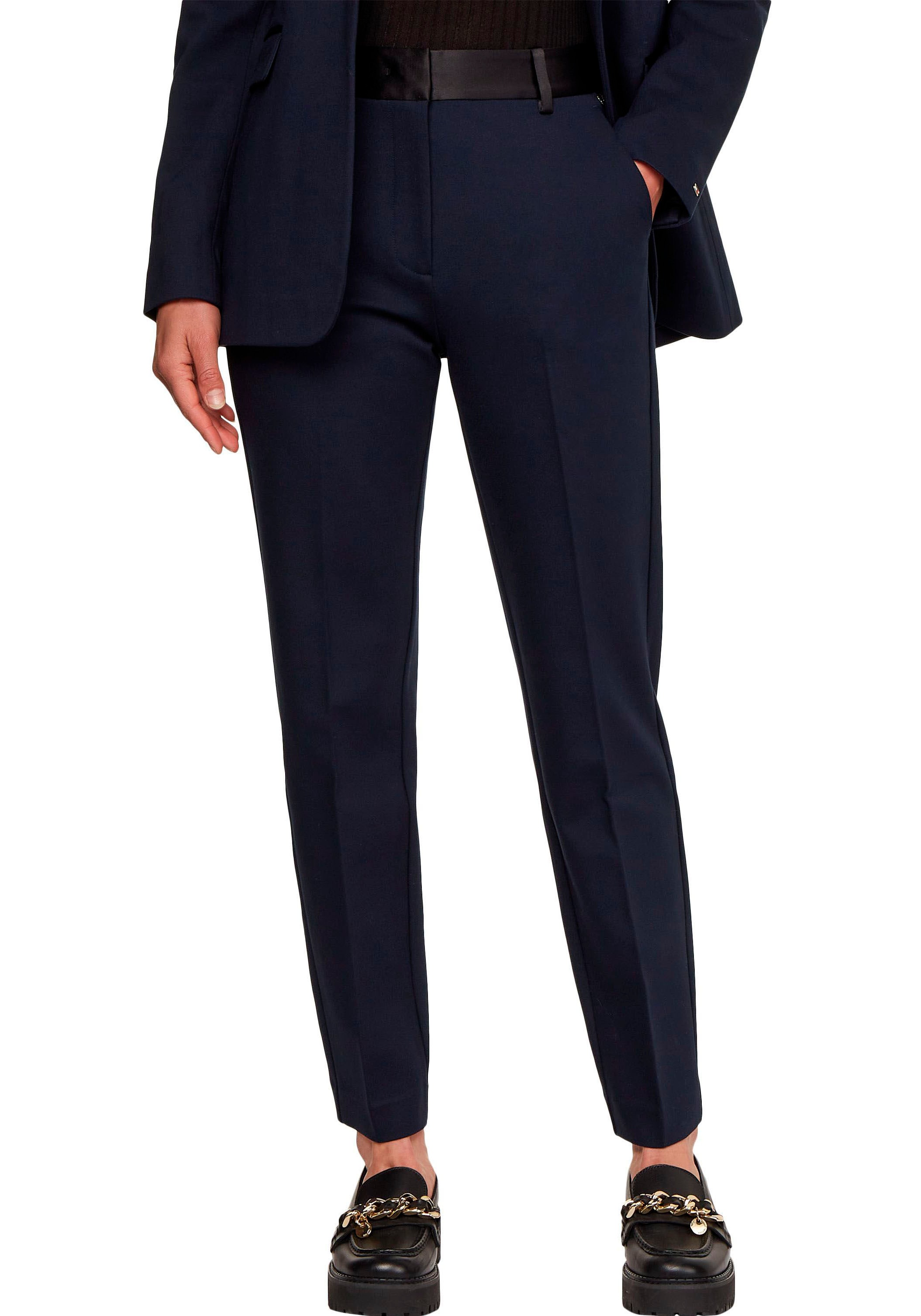tommy hilfiger -  Anzughose "SLIM PUNTO PANT", mit  Markenlabel