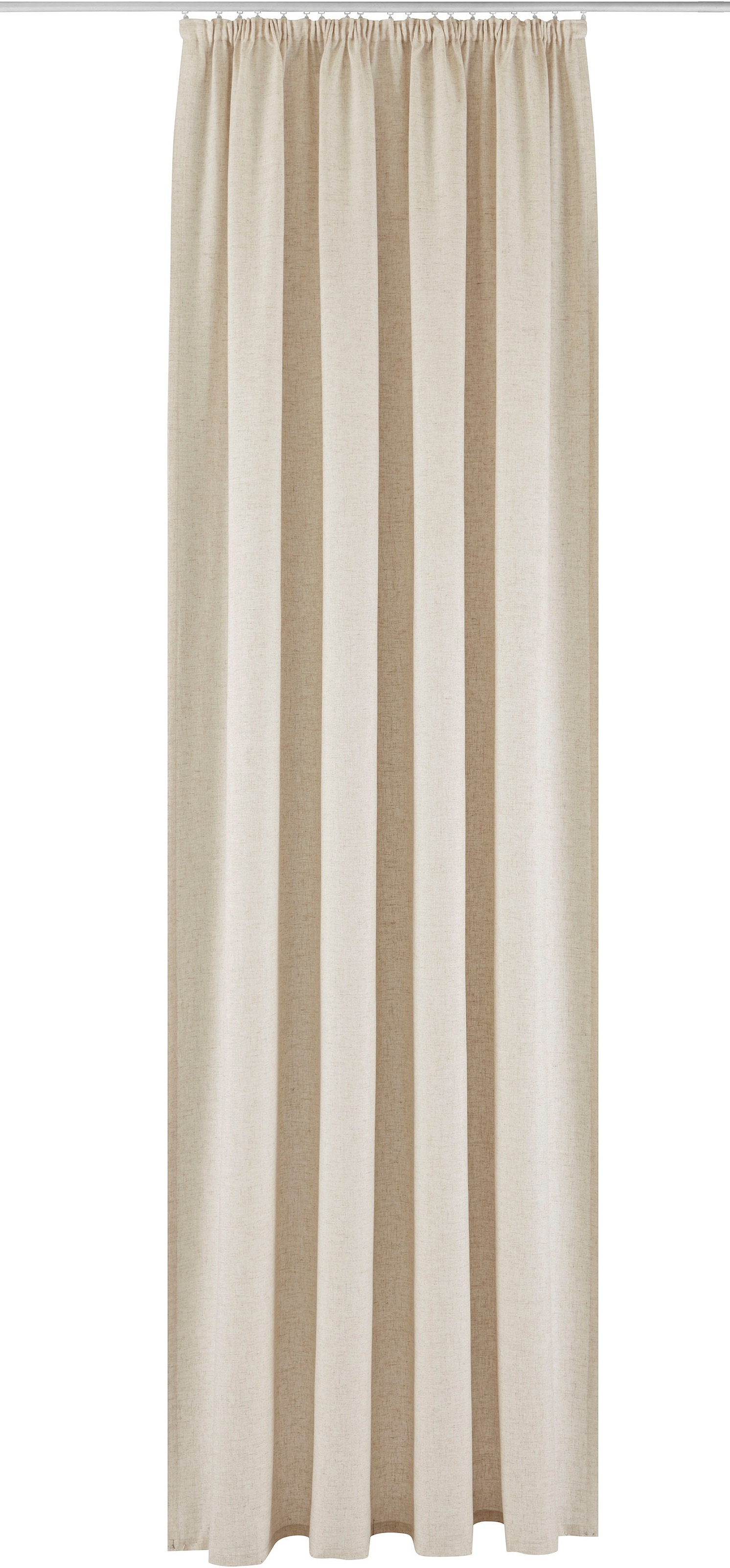 OTTO home Gardine "Rudy" Kräuselband 1 Stk. tlg. Halbtransparent, Leinenloo günstig online kaufen