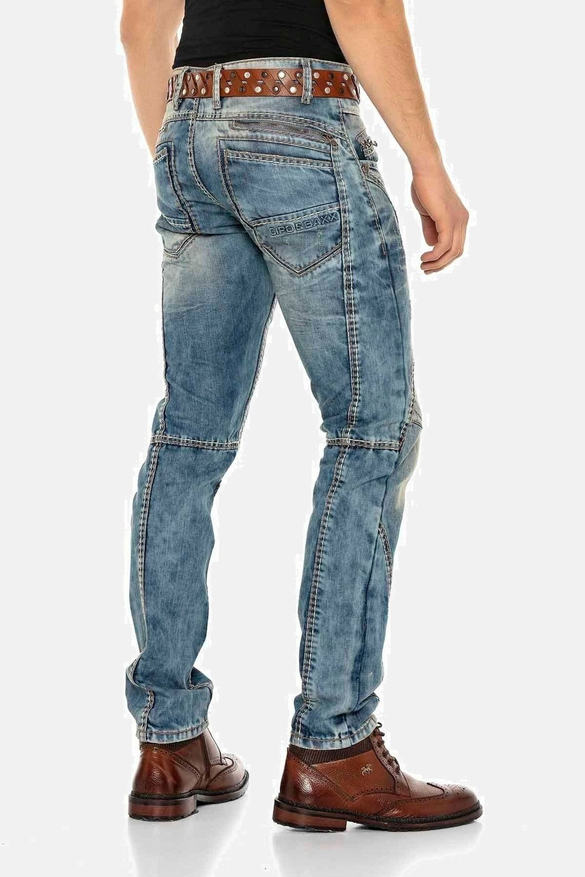 Cipo & Baxx Straight-Jeans »Jeans«, in Straight-Fit, C-0894