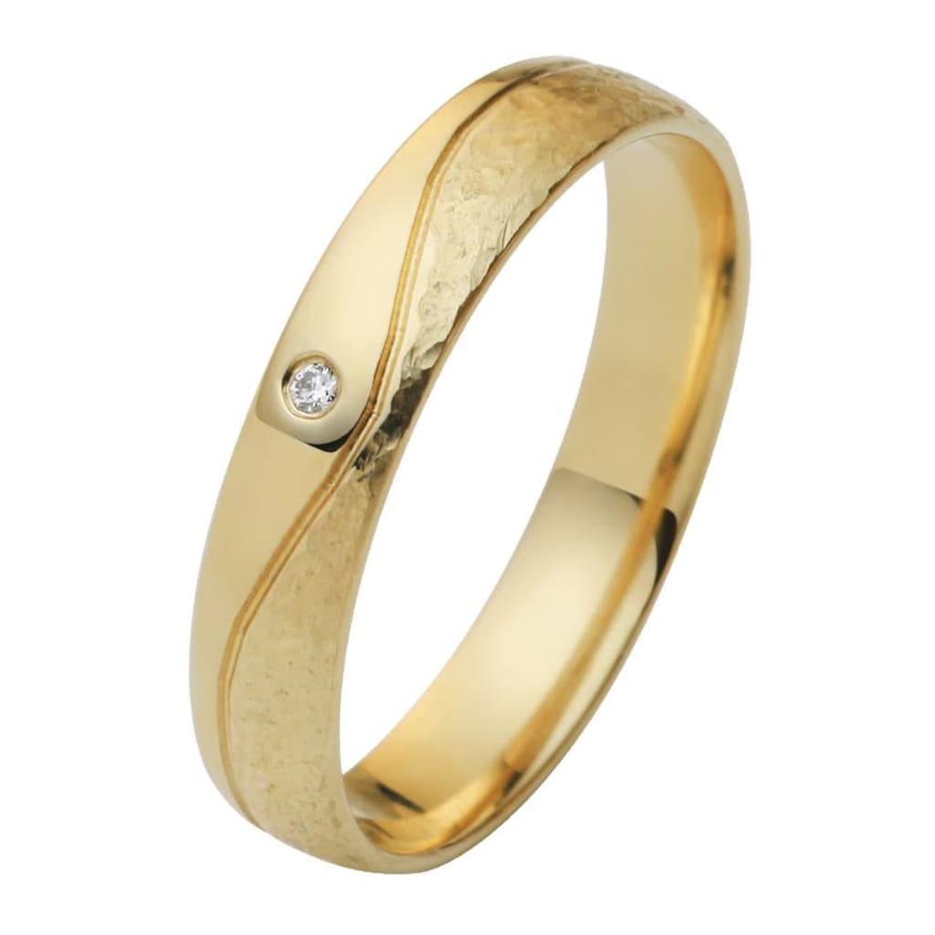 Firetti Trauring »Schmuck Geschenk Gold 750 Hochzeit Ehering "LIEBE"«