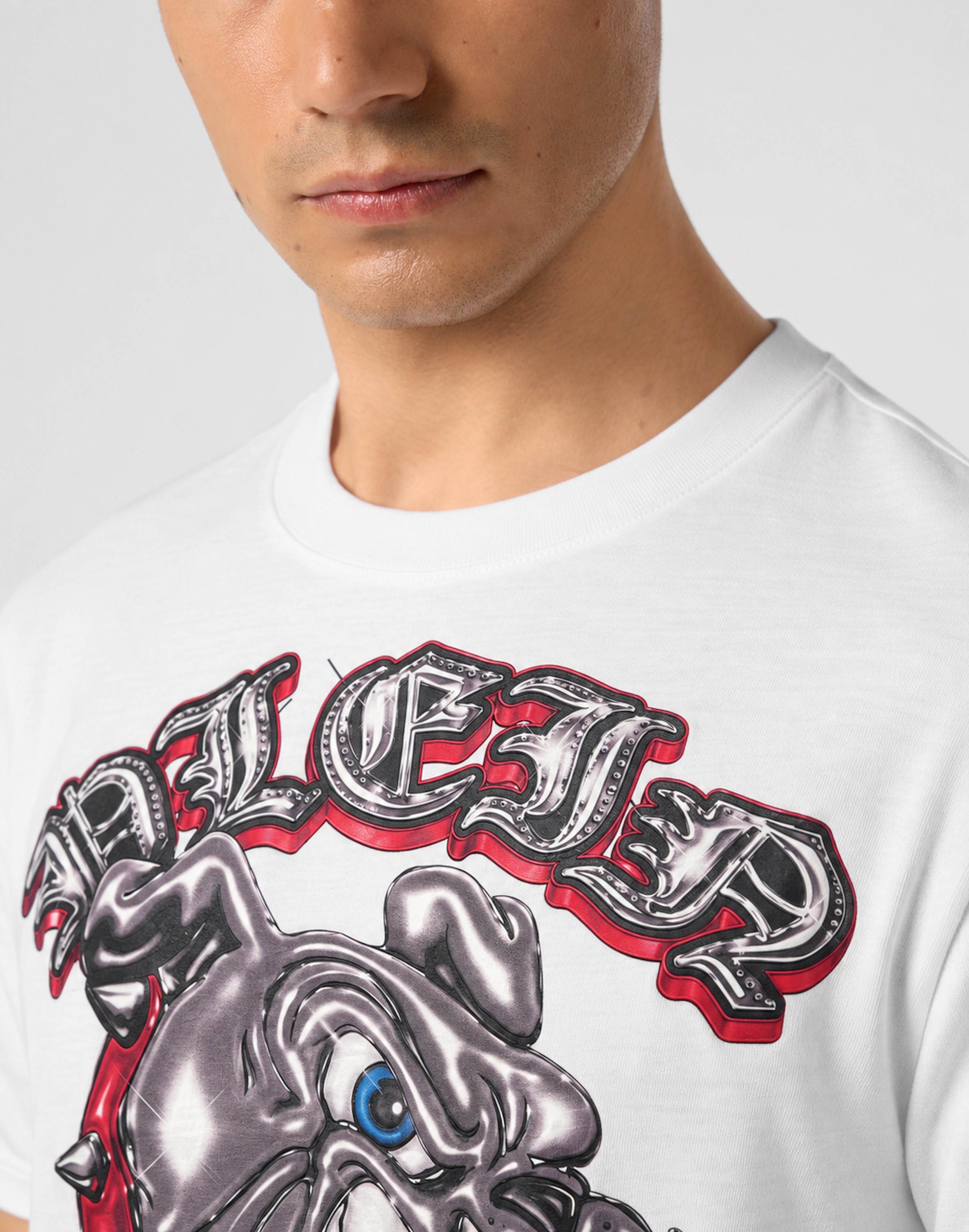 PHILIPP PLEIN T-Shirt »Kurzarm-Rundhals-T-Shirt«
