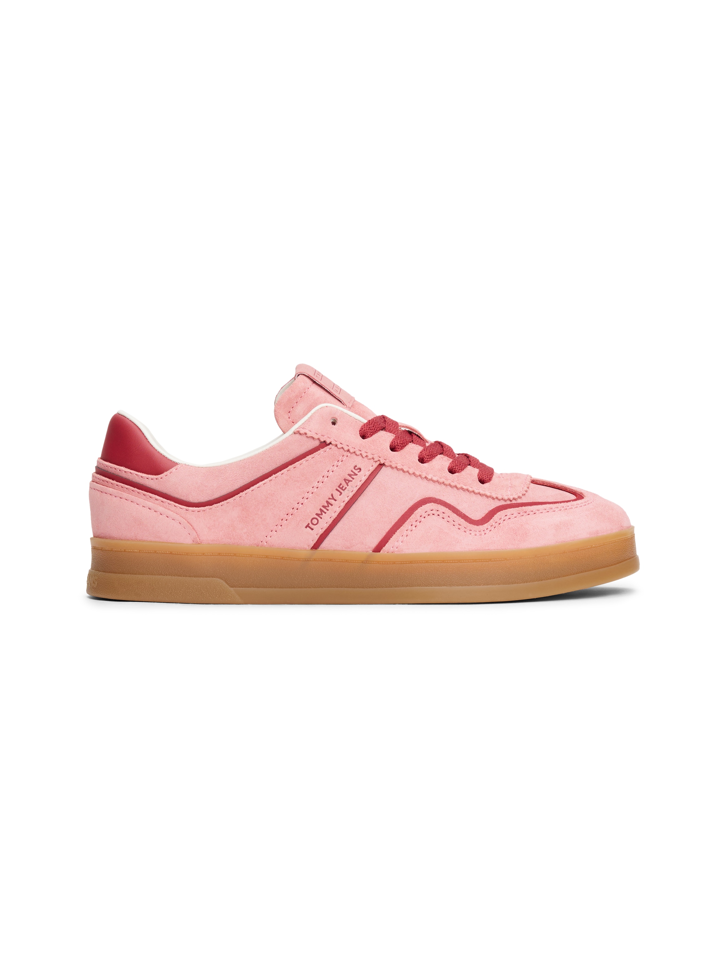 Tommy Jeans Plateausneaker »THE GREENWICH«, Schnürer, Halbschuh, Freizeitschuh mit Kontrastbesatz