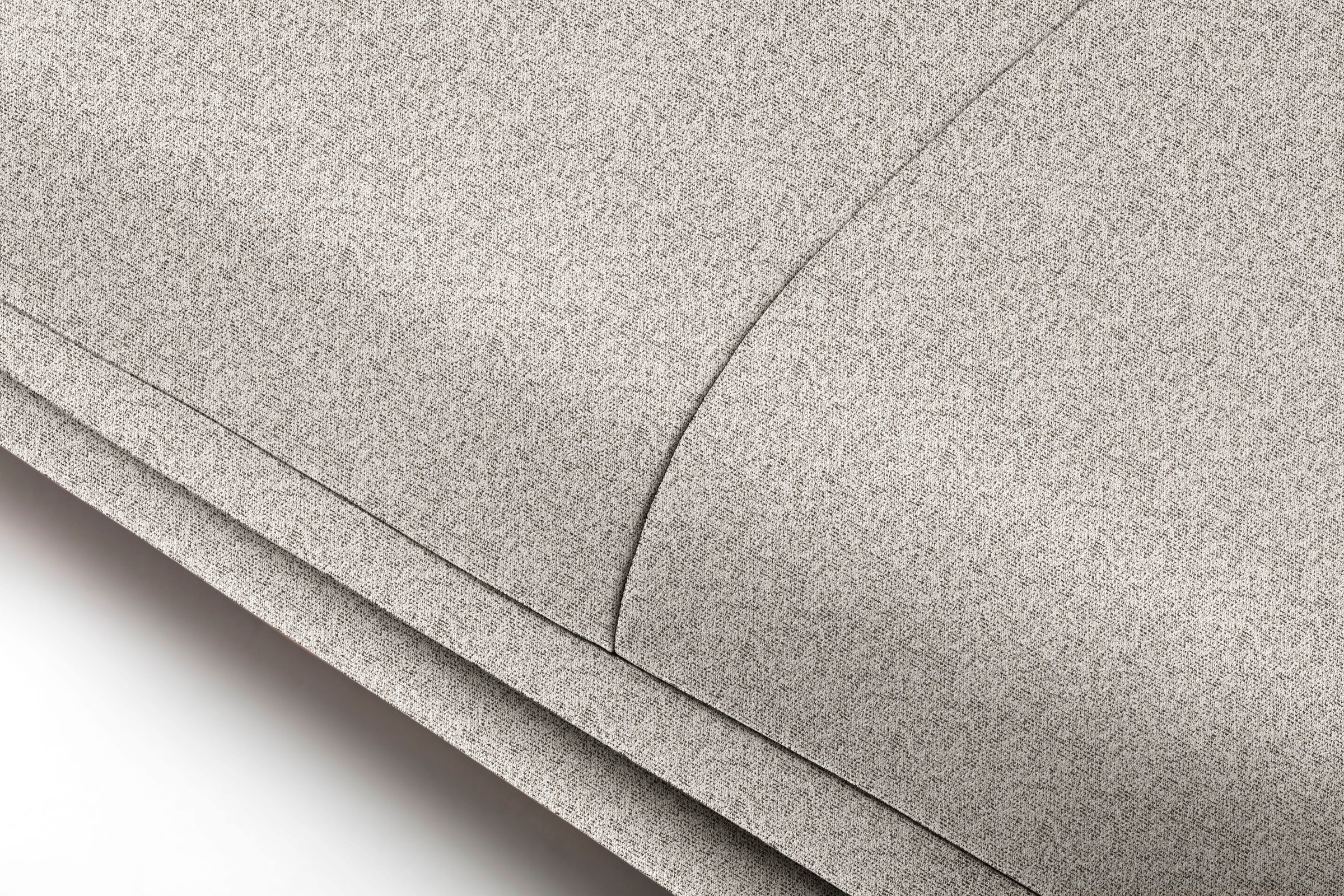 Creation BY ROLF BENZ 3,5-Sitzer »CR.414, Designsofa, edles Sofa, Loungesofa, Ledersofa, klares Design«, aus Leder oder Chenille, erstklassiger Sitzkomfort, legere Polsterung