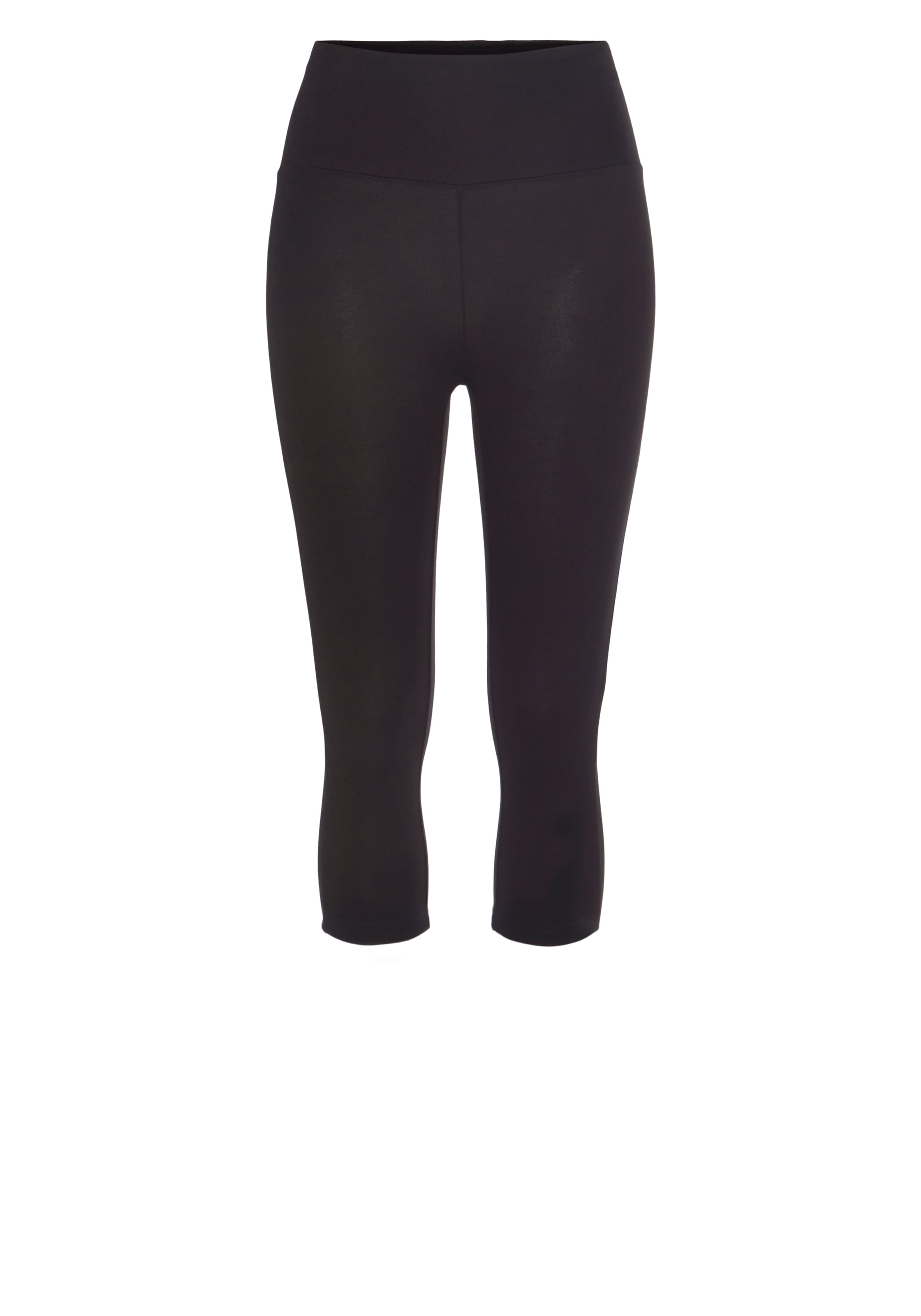 LASCANA Caprileggings, mit breitem, weichen Bündchen