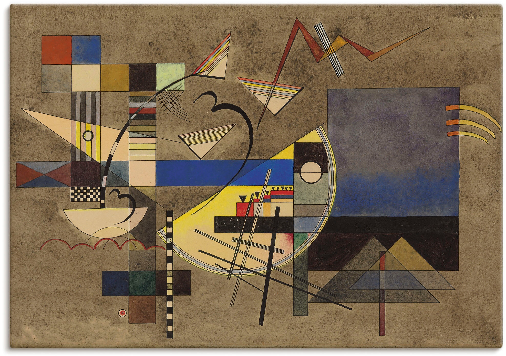 Artland Wandbild "Festes III. 1925" Muster 1 Stk. tlg. als Leinwandbild, Po günstig online kaufen