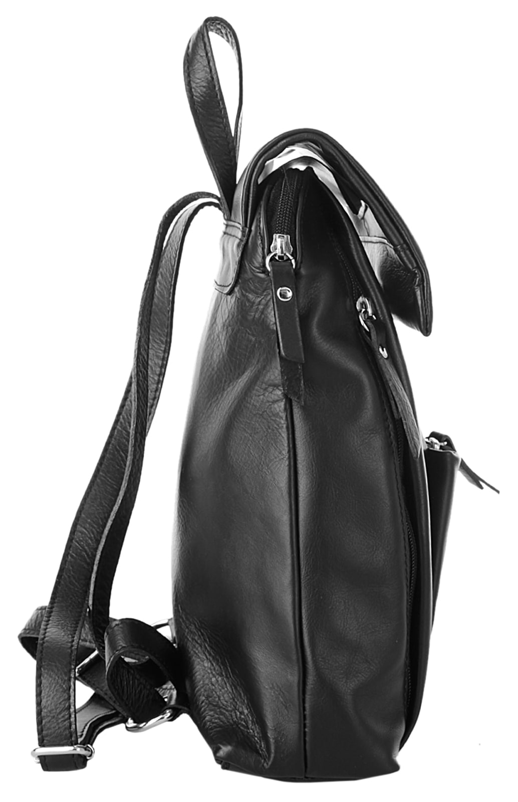 Cluty Cityrucksack, echt Leder, Made in Italy