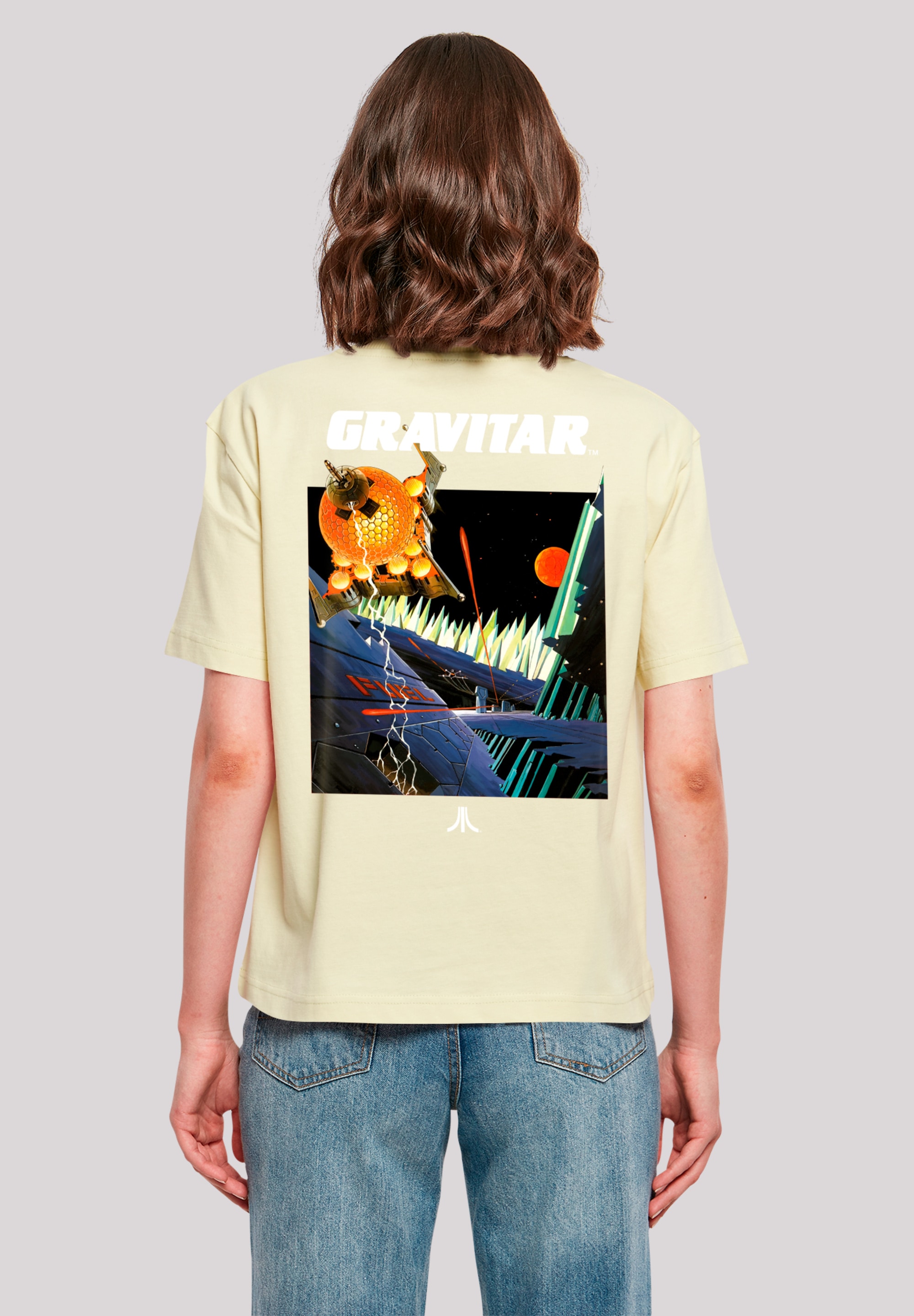 F4NT4STIC T-Shirt »Atari Games Logo Retro Gaming«, Premium Qualität