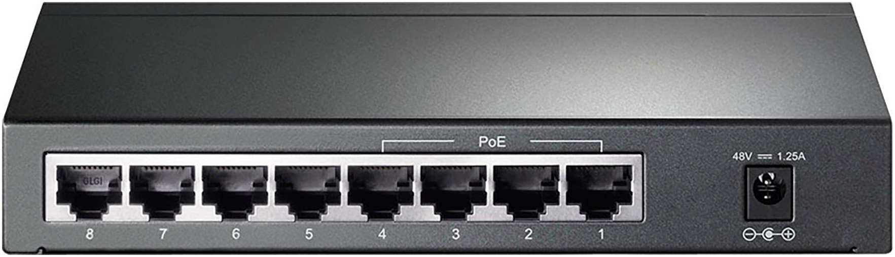 TP-Link Netzwerk-Switch »8-Port Gigabit Desktop Switch mit 4-Port PoE+«