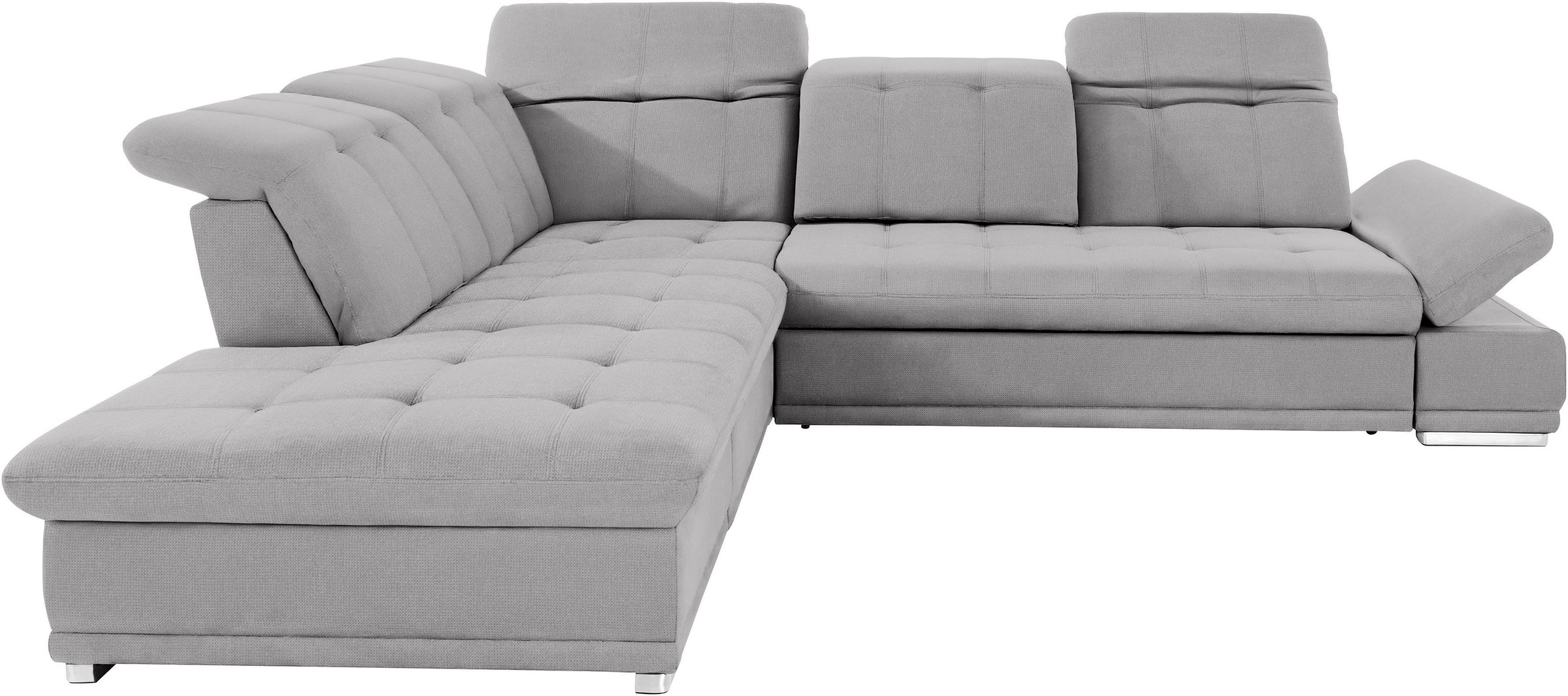 COTTA Ecksofa "Holiday L-Form mit Sitztiefen-, Armteil- und Kopfteilverstel günstig online kaufen