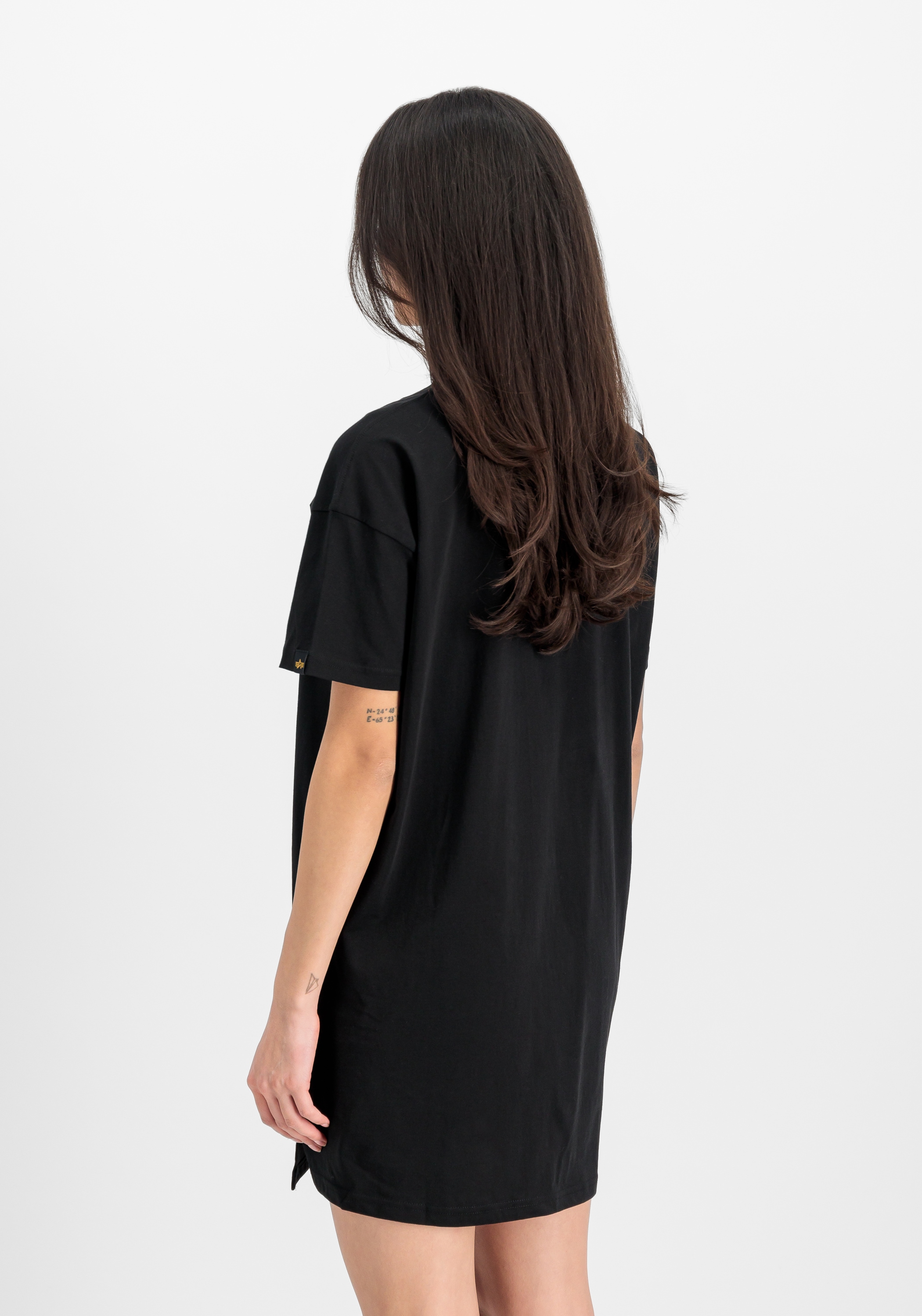 Alpha Industries Shirtkleid »Alpha Industries Women - T-Shirts Basic Long T-Shirt BL W«