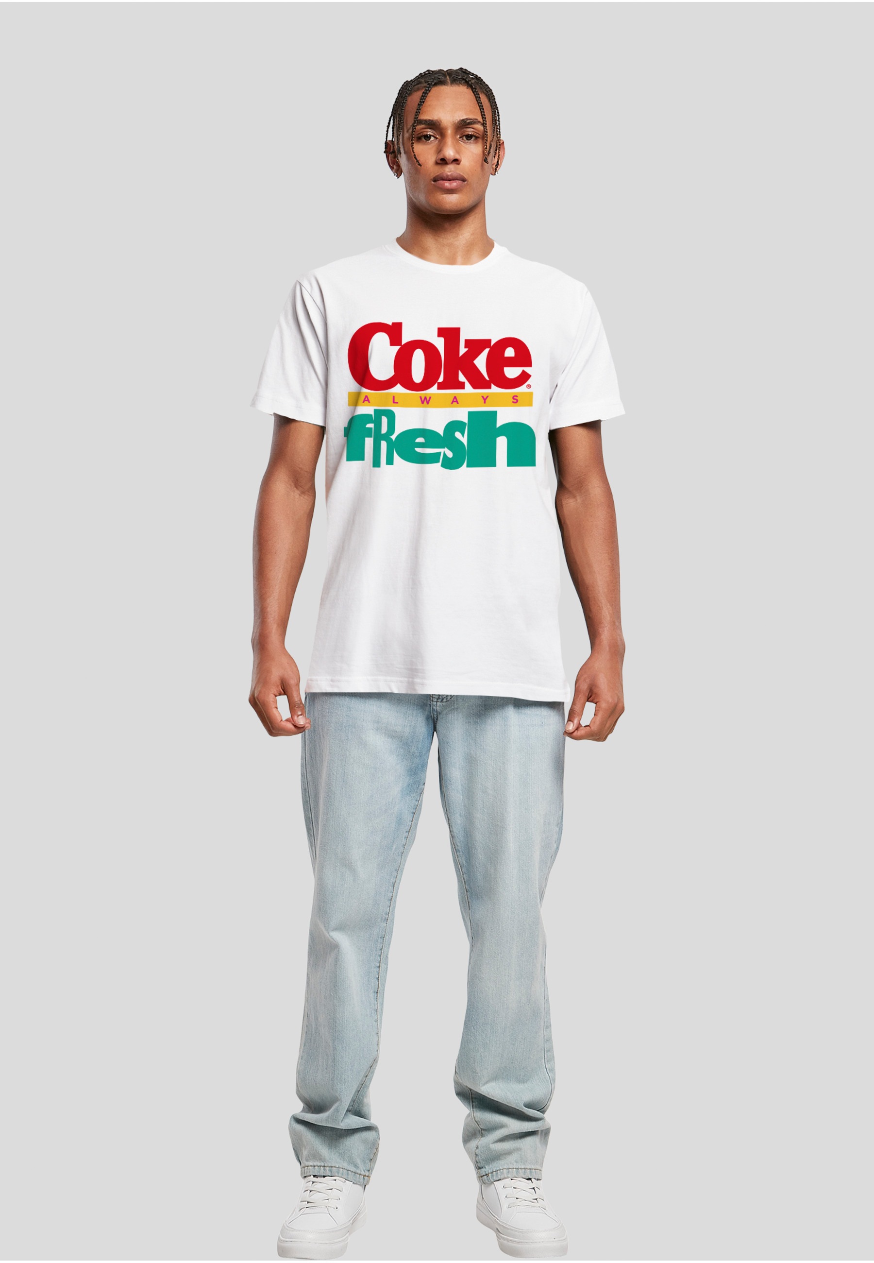 Merchcode T-Shirt »Merchcode Herren Coca Cola 90's Logo« 1 Stk.