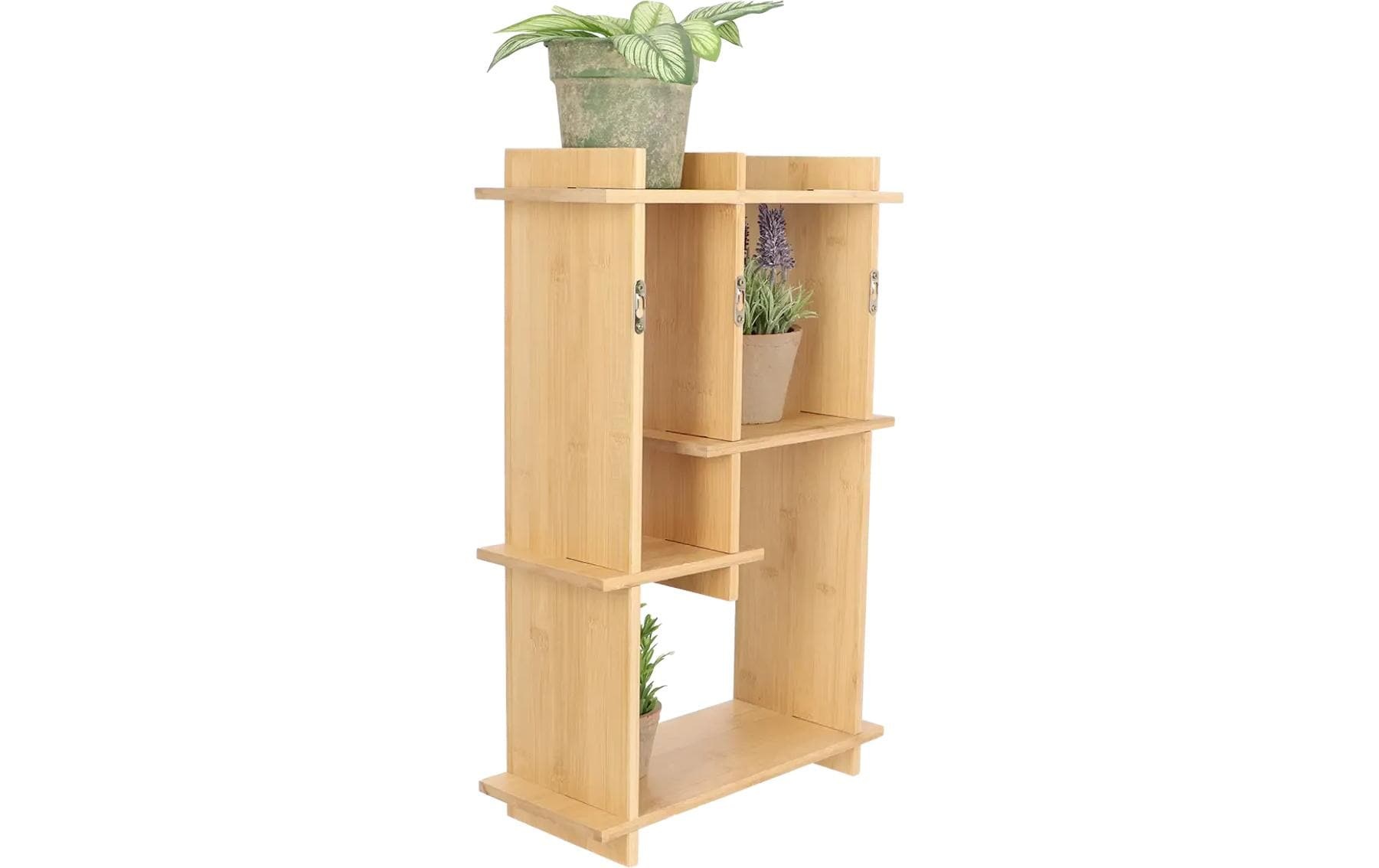 esschert design Blumenständer »Vertikal M Bambus 35 x 15 x 55 cm« Indoor