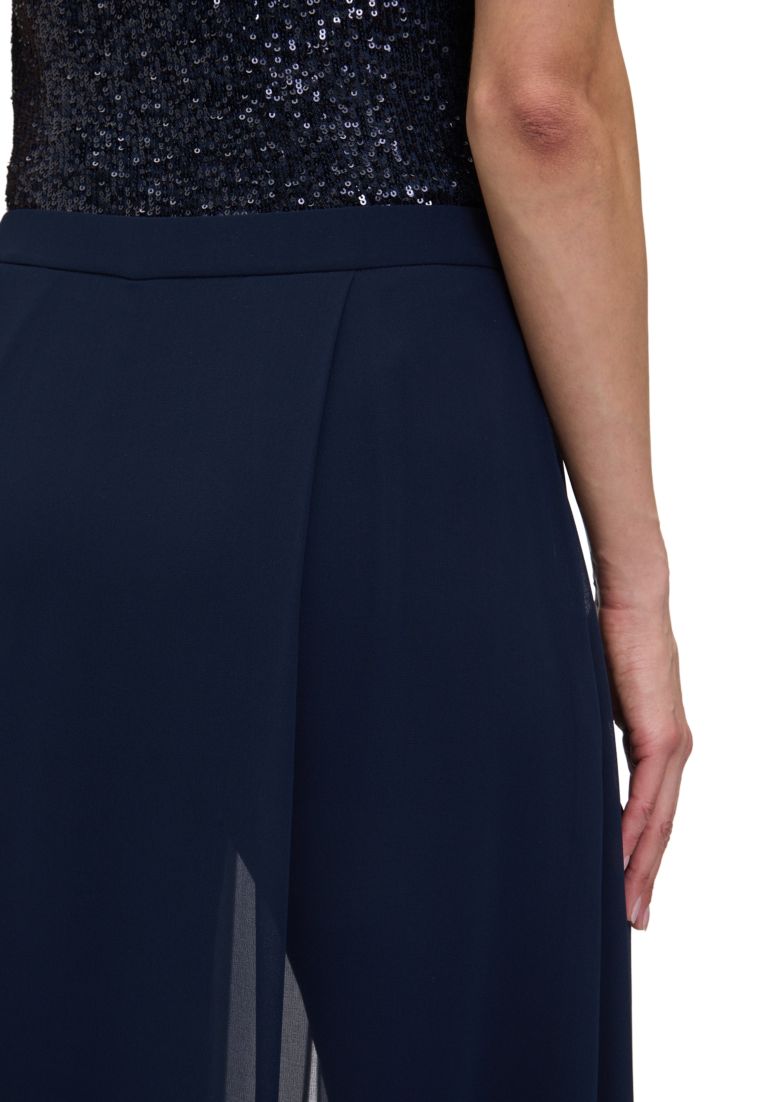 Vera Mont 2-in-1-Hose »Vera Mont Damen Hosenrock mit weitem Bein«, Materialmix