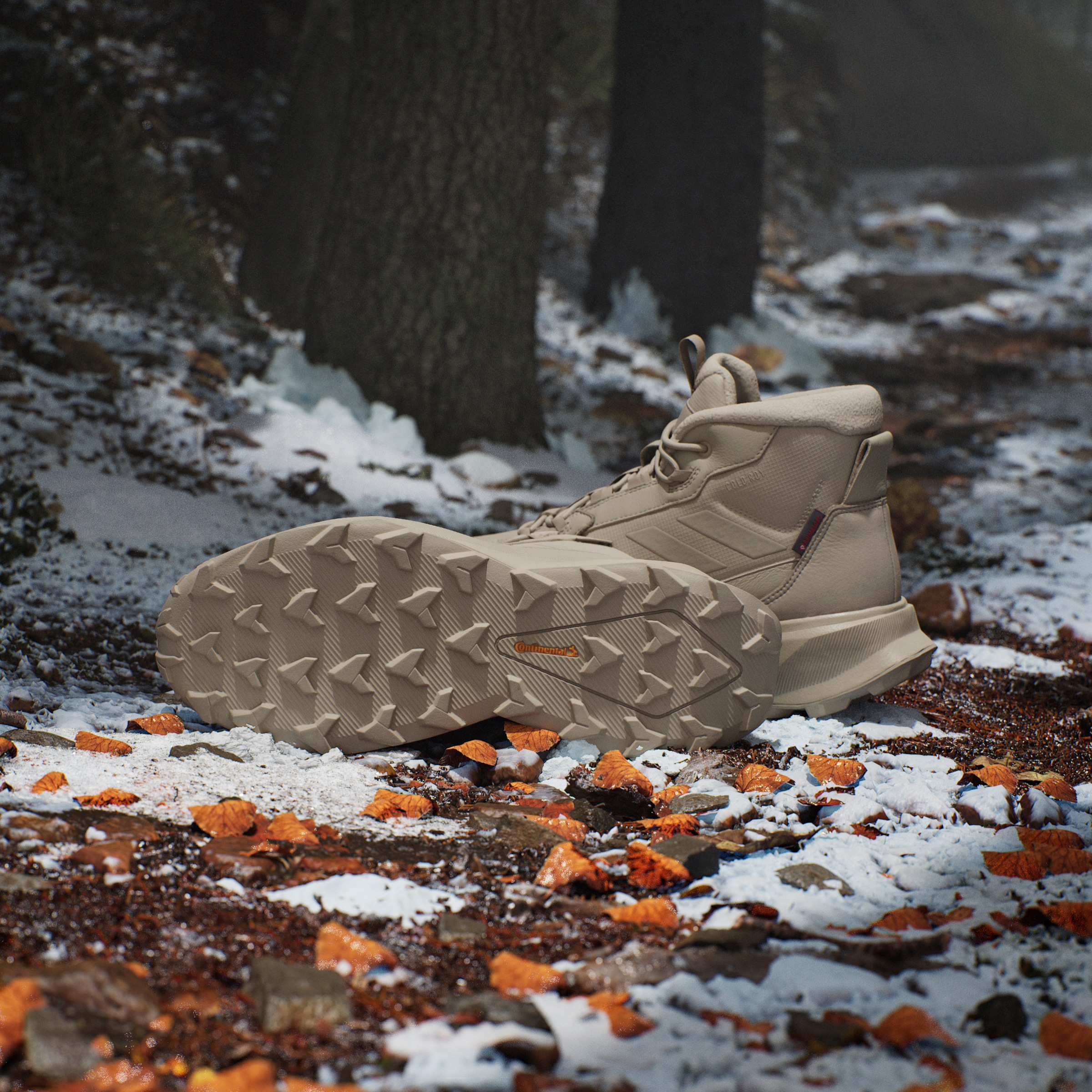 adidas TERREX Winterboots »TERREX WINTER LEATHER MID CUT RAIN.RDY COLD.RDY«, Snowboots, Winterstiefel, Winterschuhe, wasserdicht und gefüttert