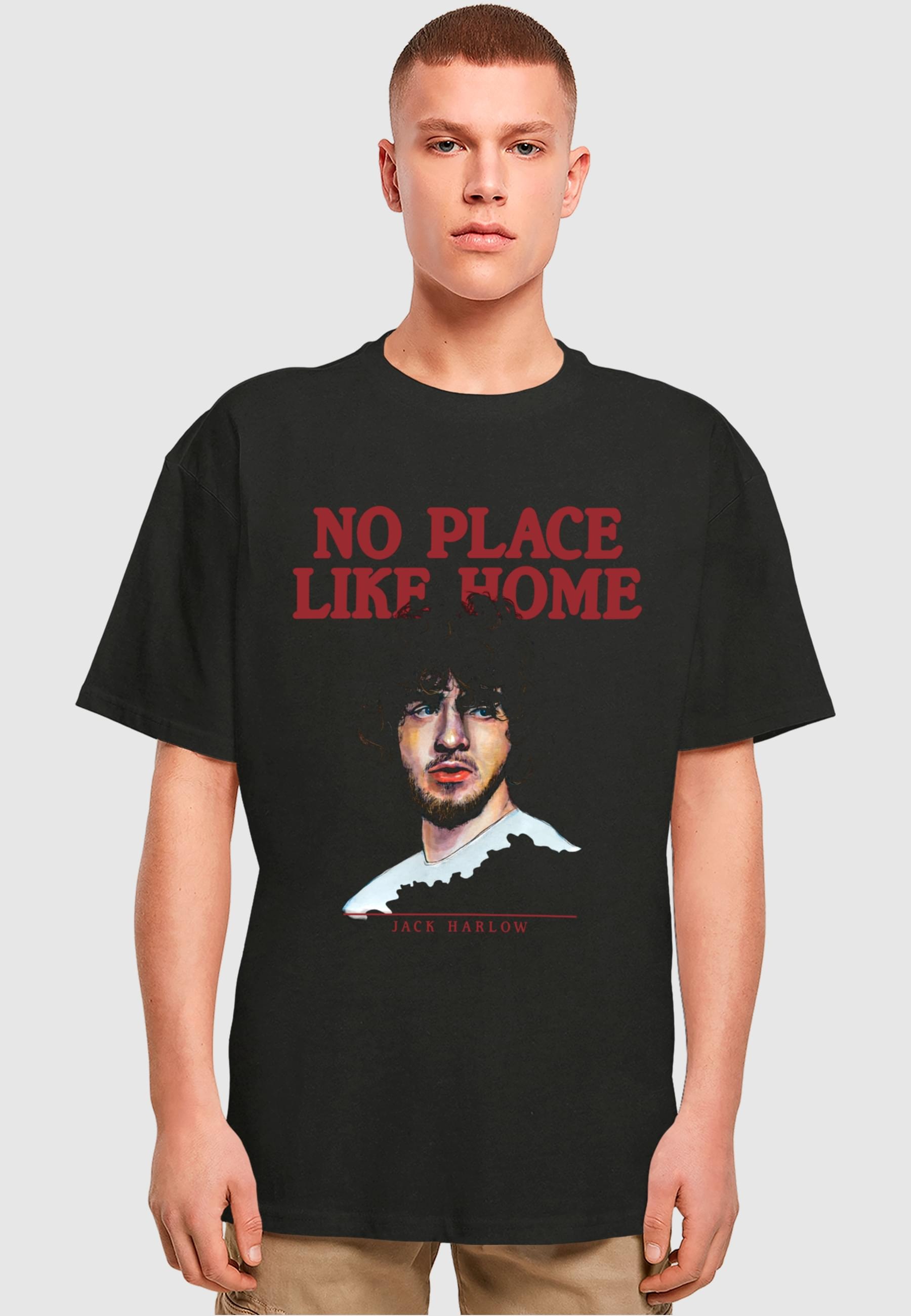 MisterTee T-Shirt »MisterTee Herren Jack Harlow no place like Home Tee« 1 Stk.
