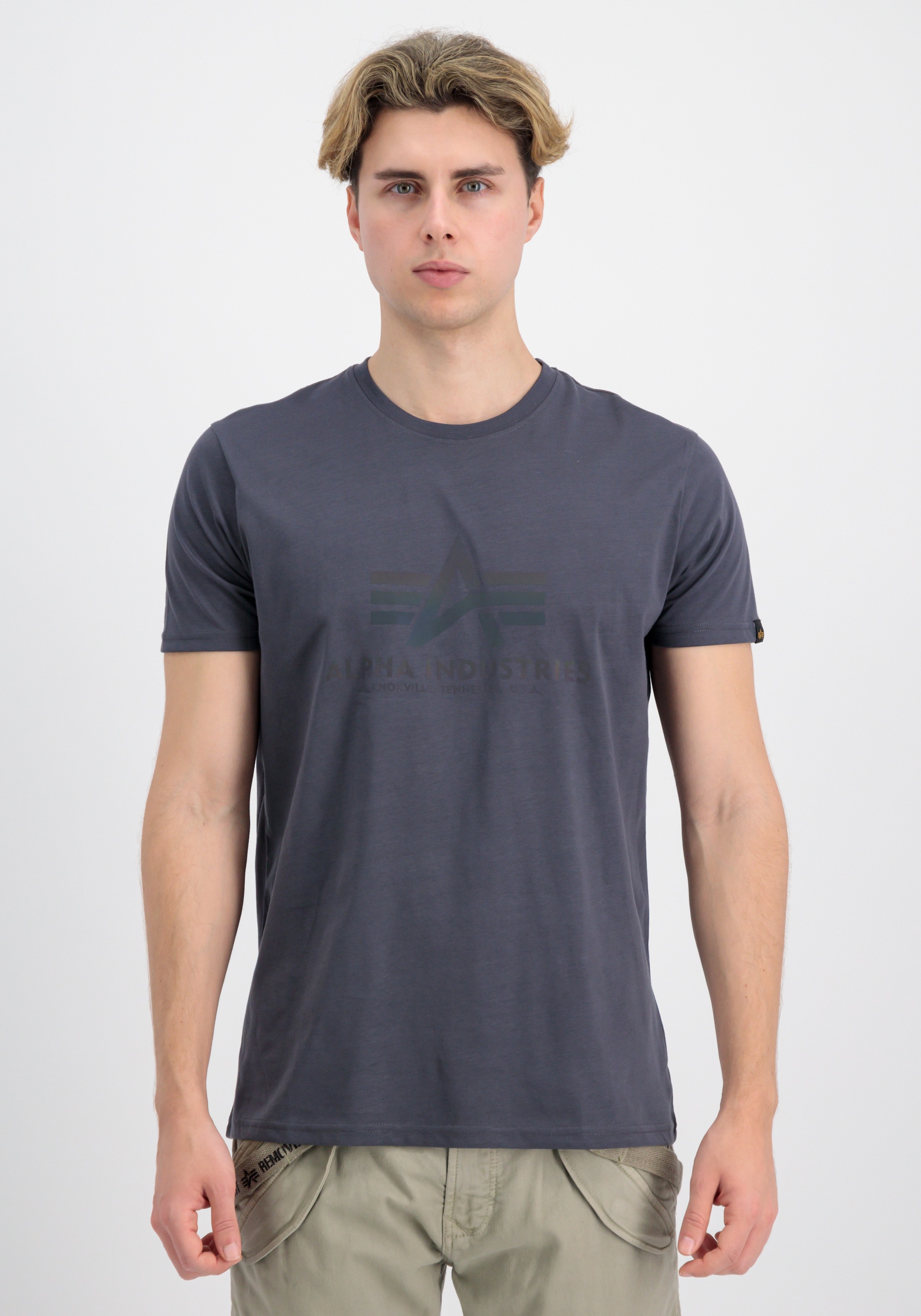Thumbnail - Alpha Industries T-Shirt "Alpha Industries Men - T-Shirts Basic T-Shirt BL Rainbow Ref."