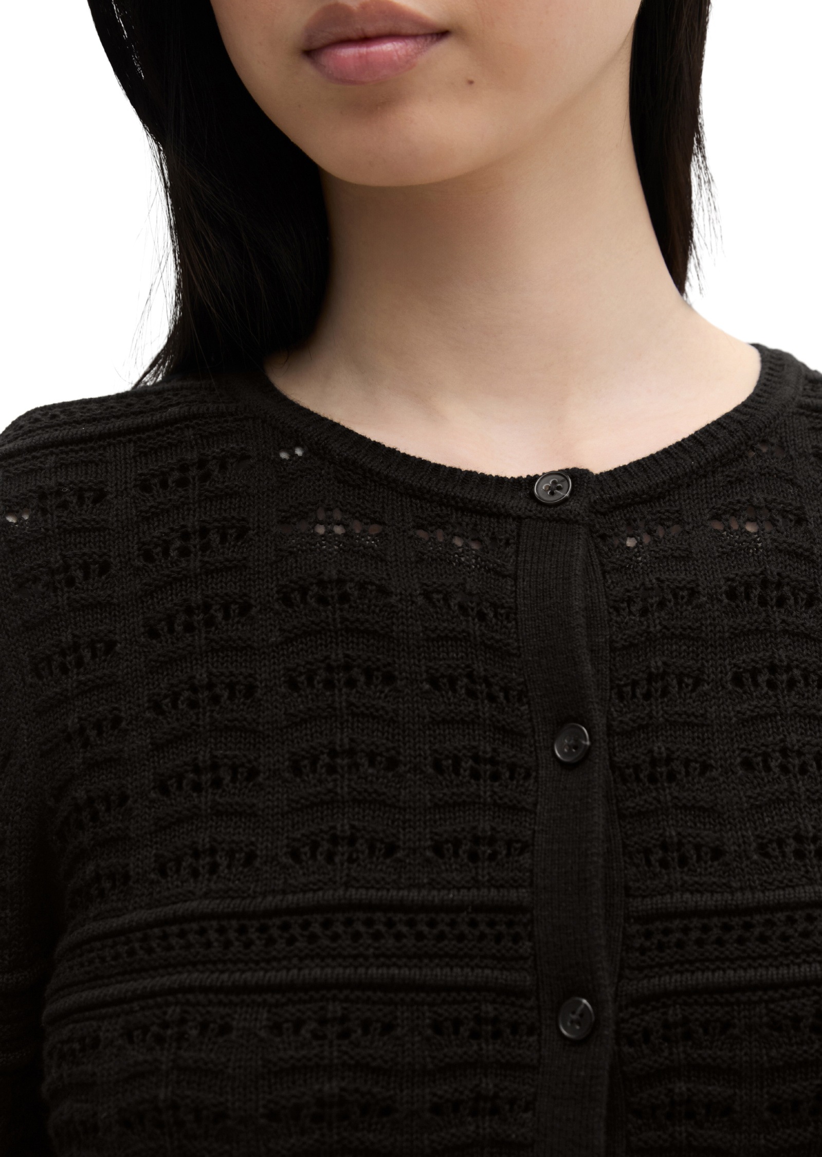 Marc O'Polo Cardigan »aus Baumwolle-Leinen-Mix«