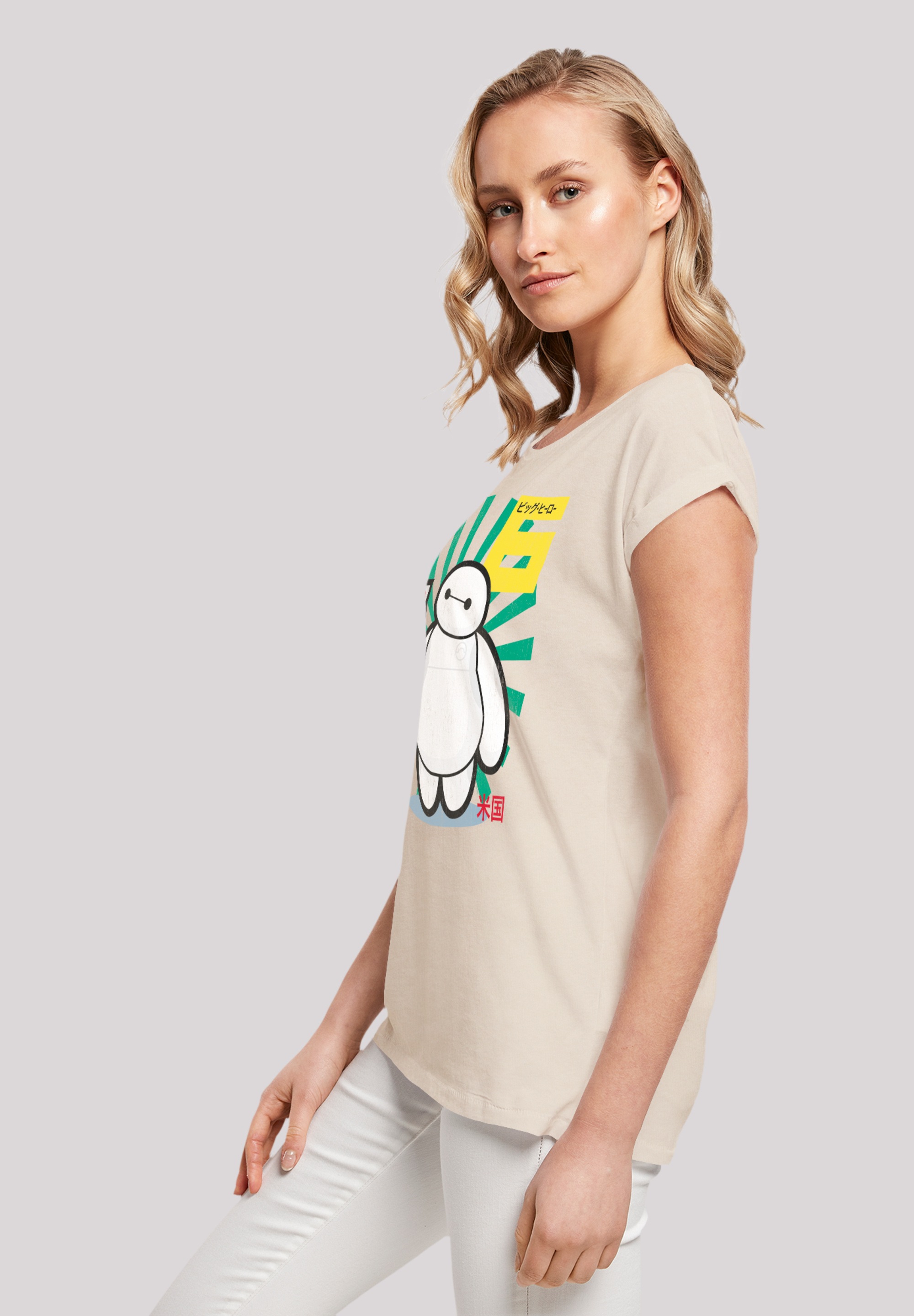 F4NT4STIC T-Shirt »Big Hero 6 Baymax Lollypop«, Premium Qualität
